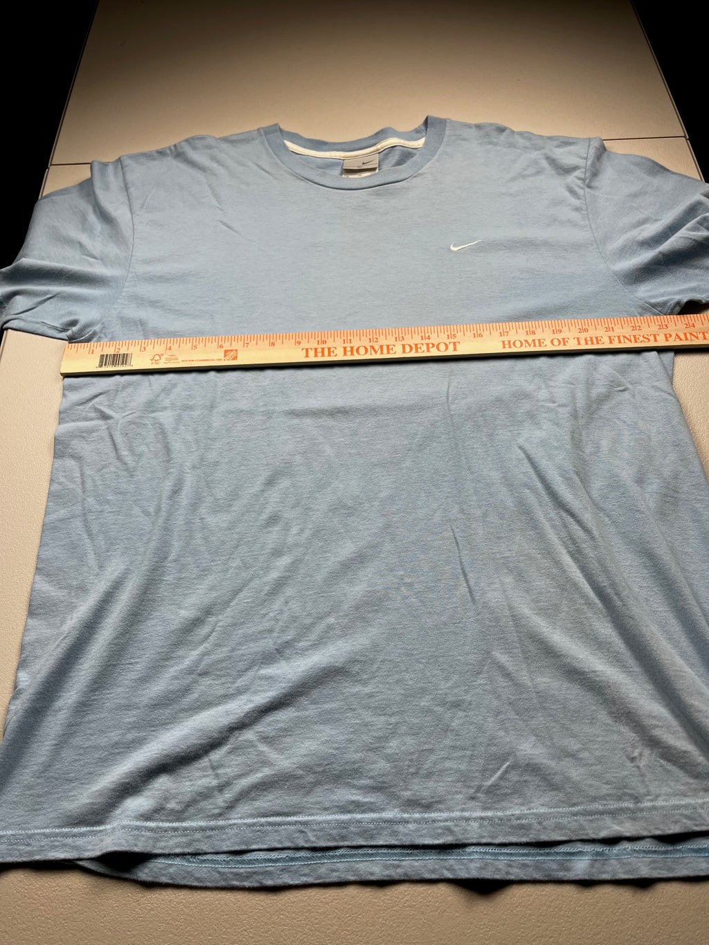 Vintage Nike Center Swoosh Embroidered T-Shirt Blue