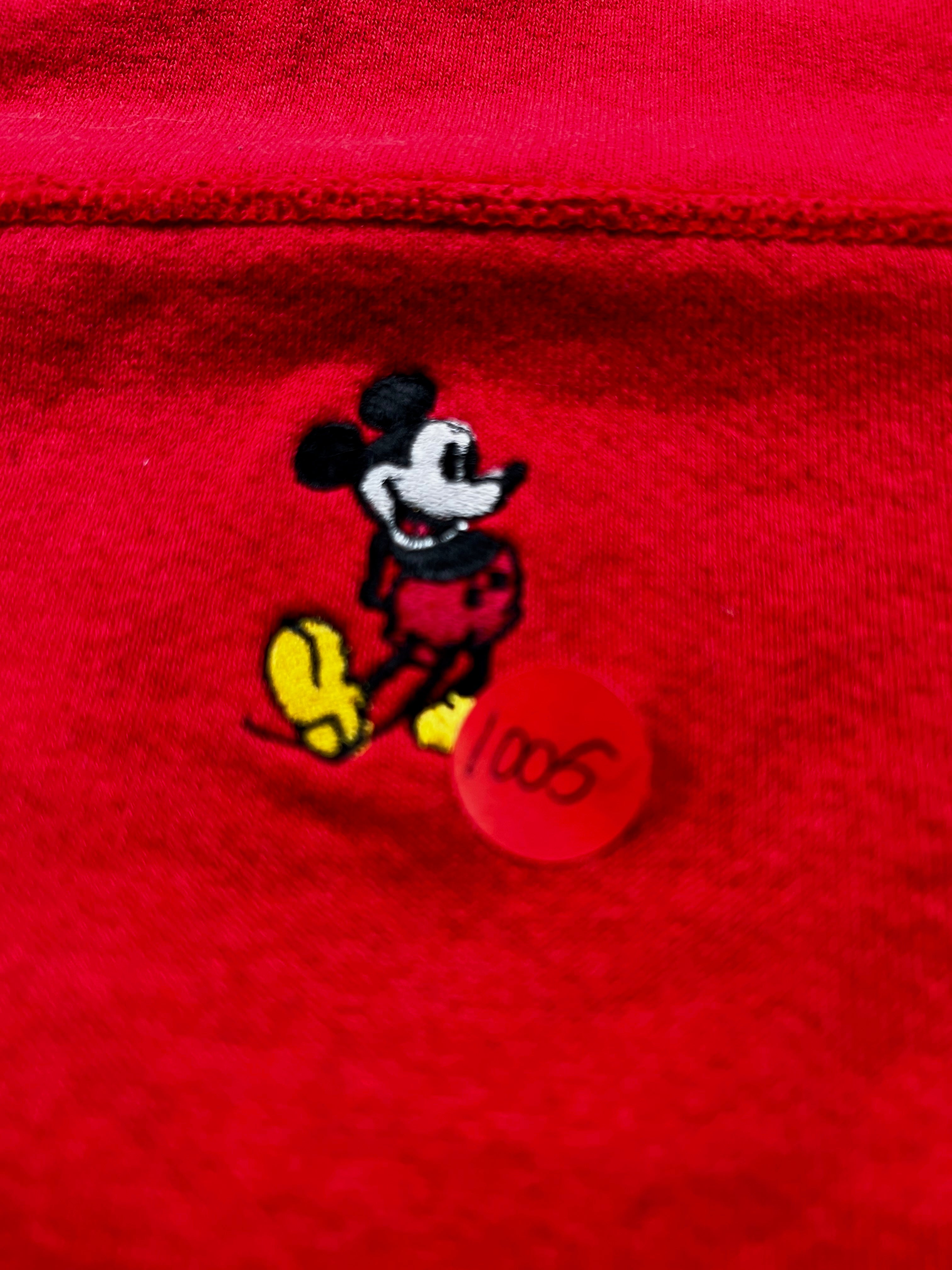 Vintage Red Disney Wear Sweatshirt