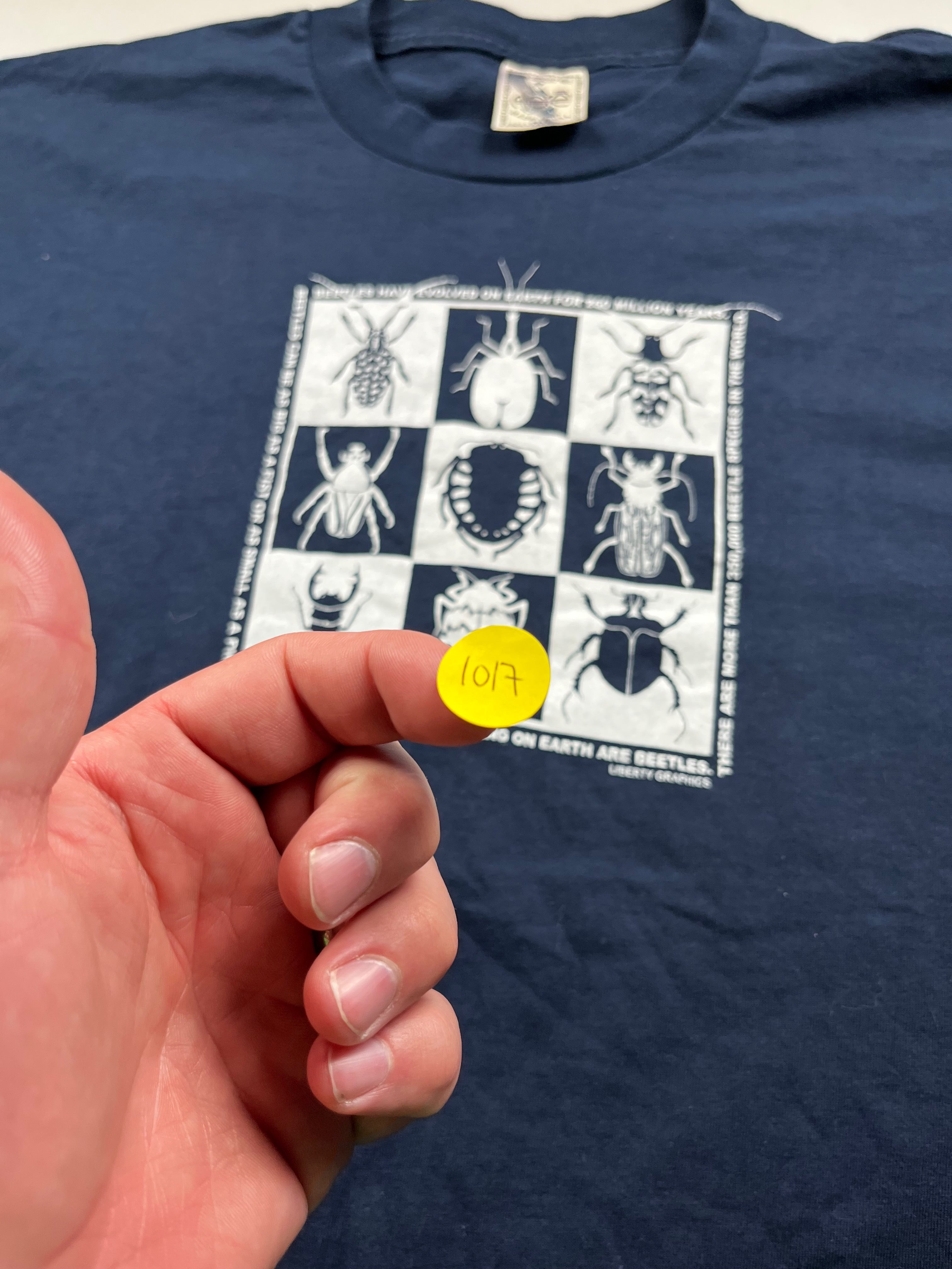 Vintage Beetle Grid T-Shirt