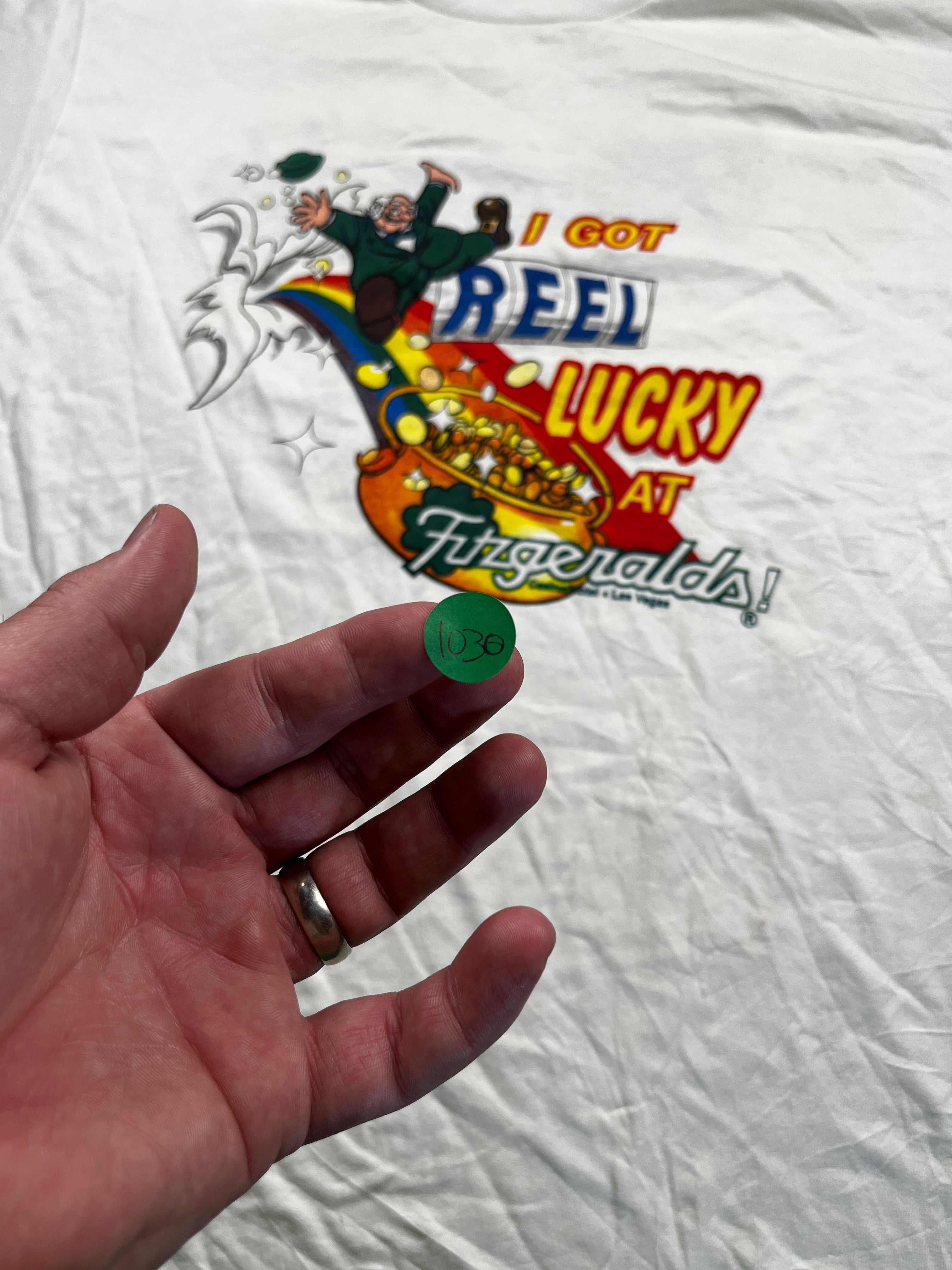 Vintage 1990's Murina Brand Shirt Fitzgeralds Casino & Hotel Las Vegas