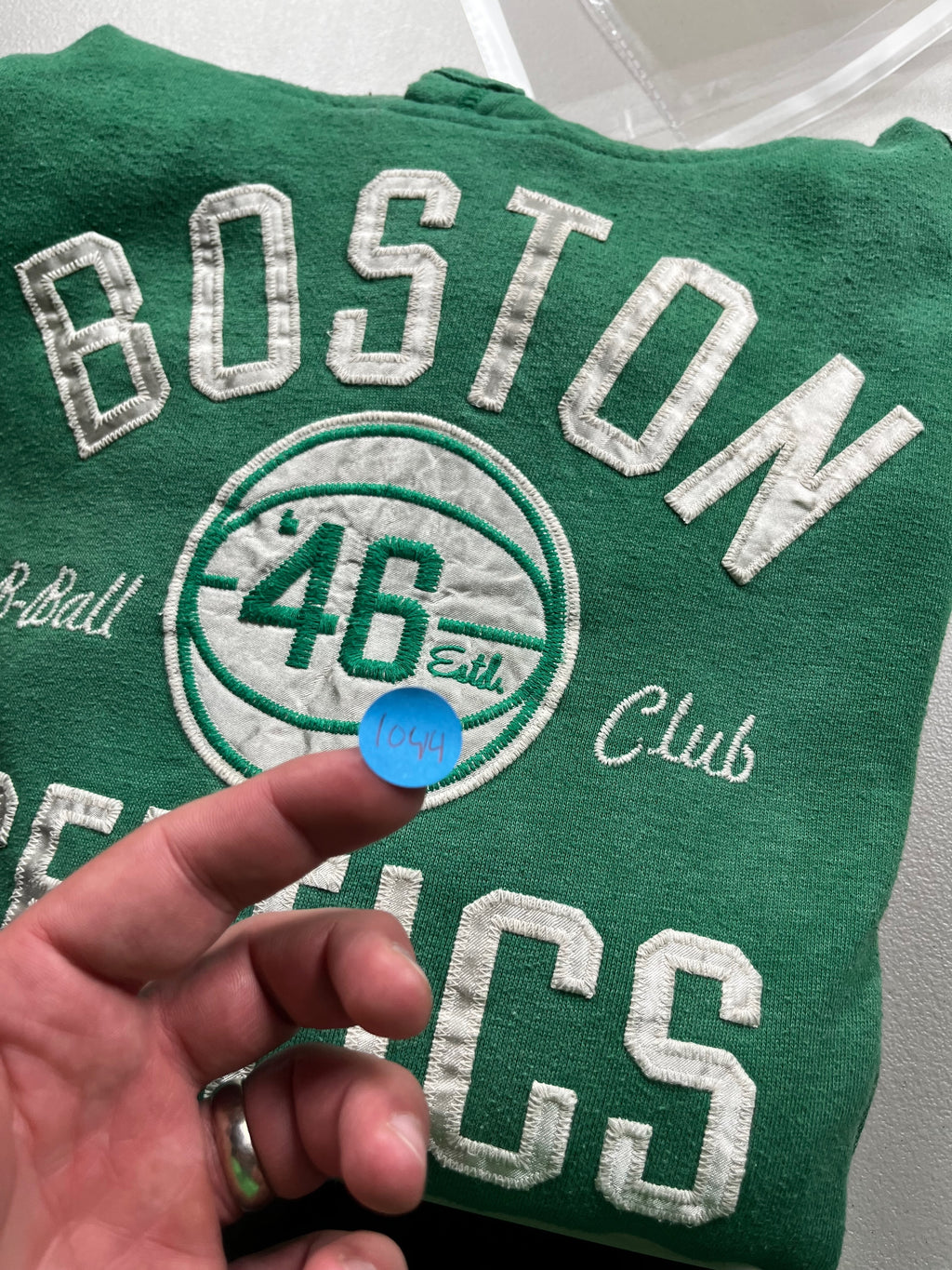 Adidas Boston Celtics Green Hoodie