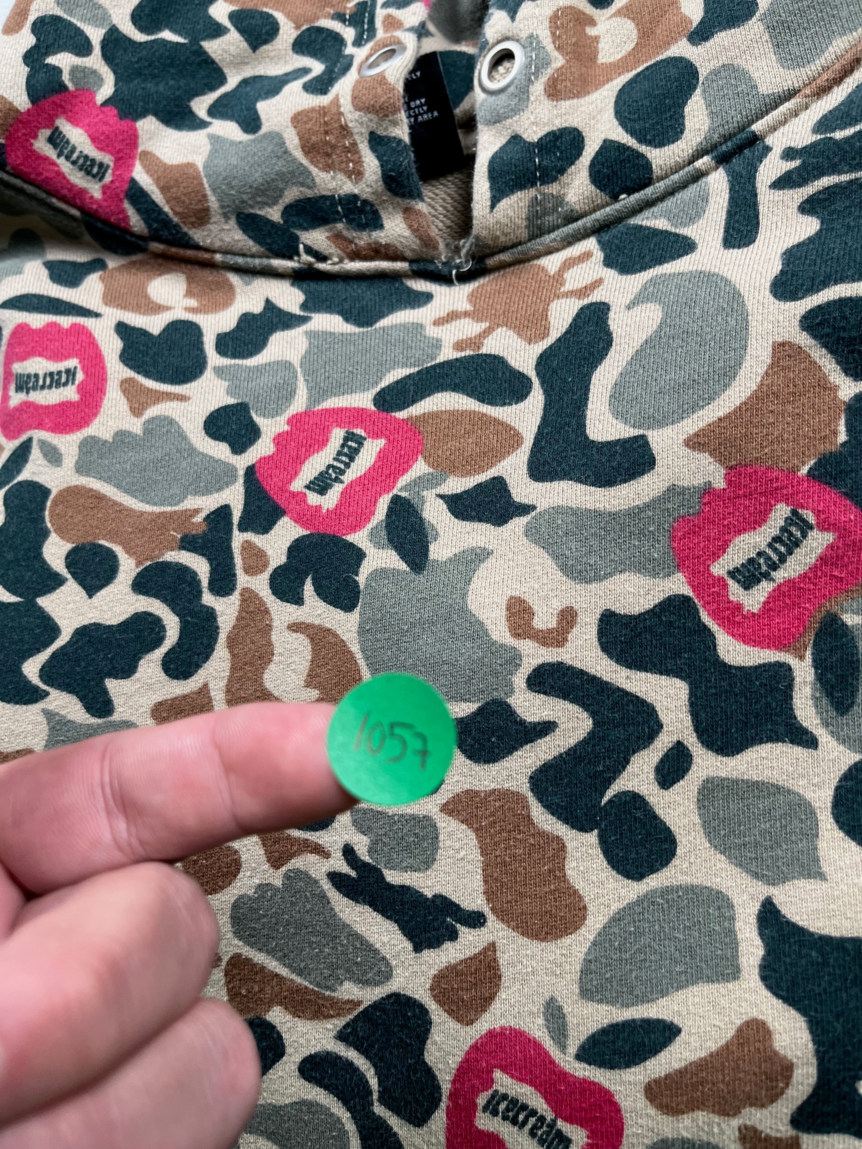 Icecream Hidden Hoodie 'Camo'