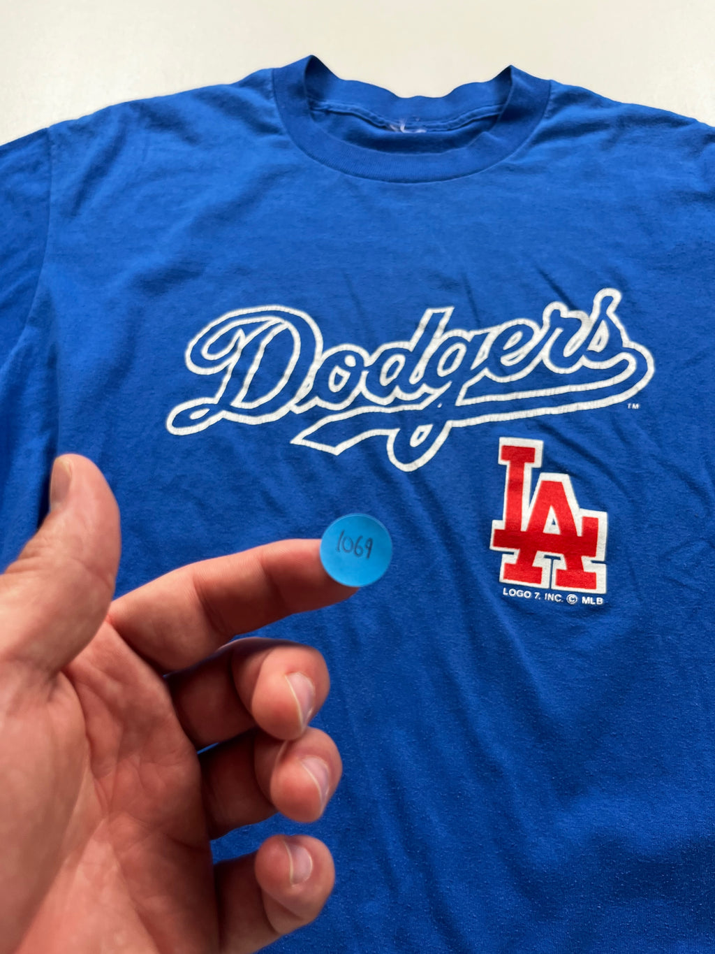 Vintage Blue Los Angeles Dodgers T-Shirt