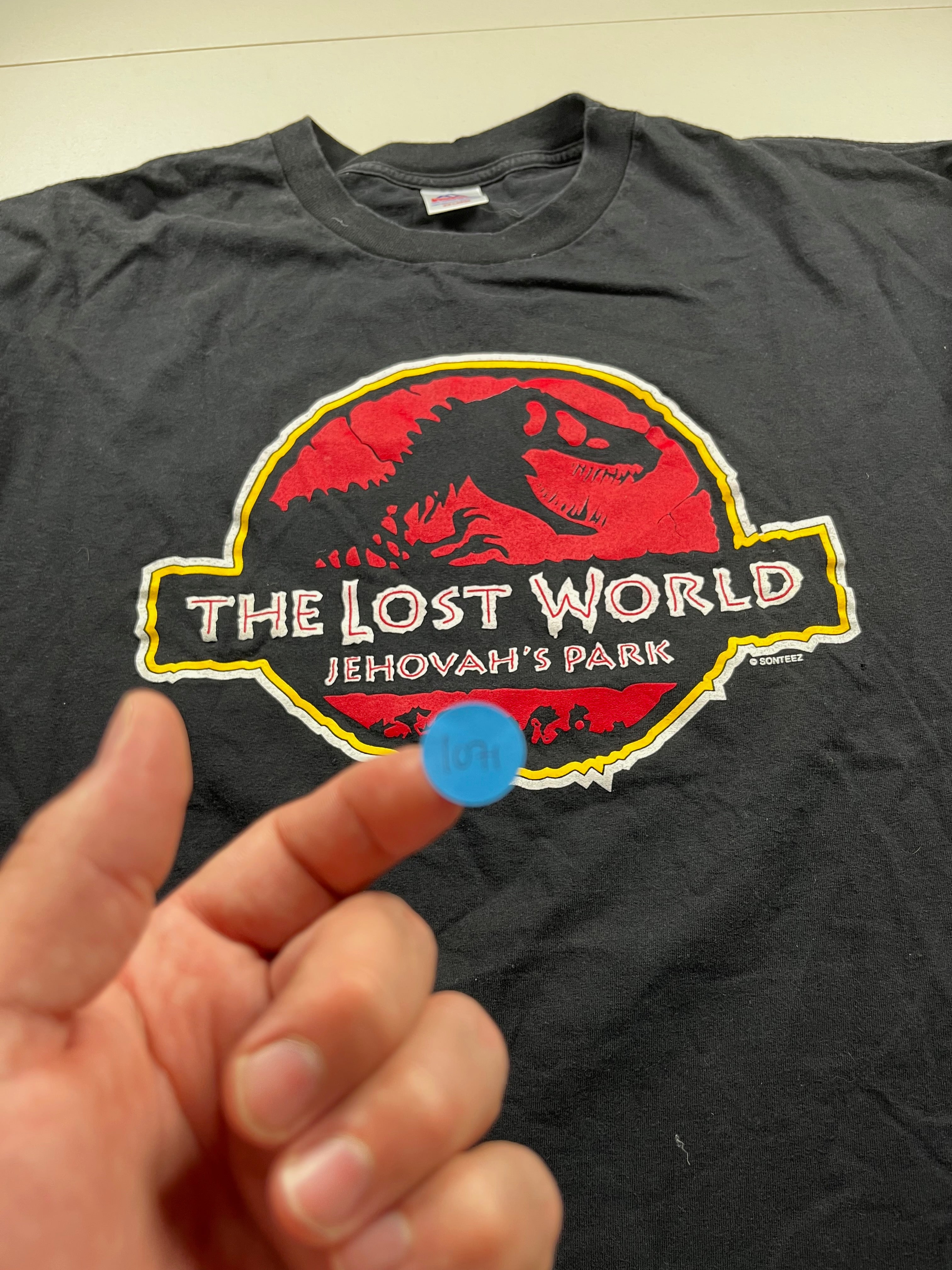 Vintage 1997 The Lost World: Jurassic Park Movie T-Shirt