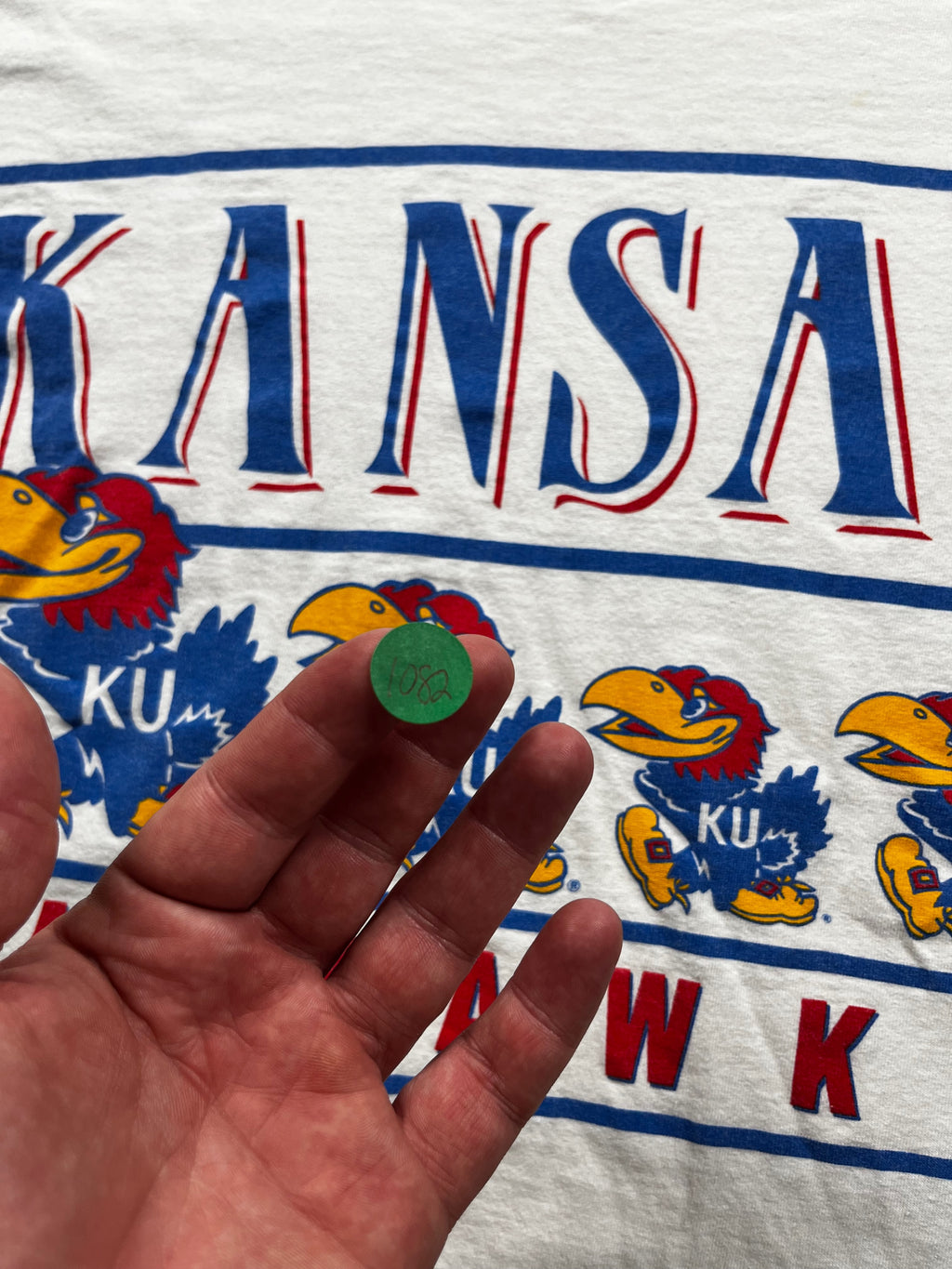 Vintage 90s Kansas Jayhawks T-shirt