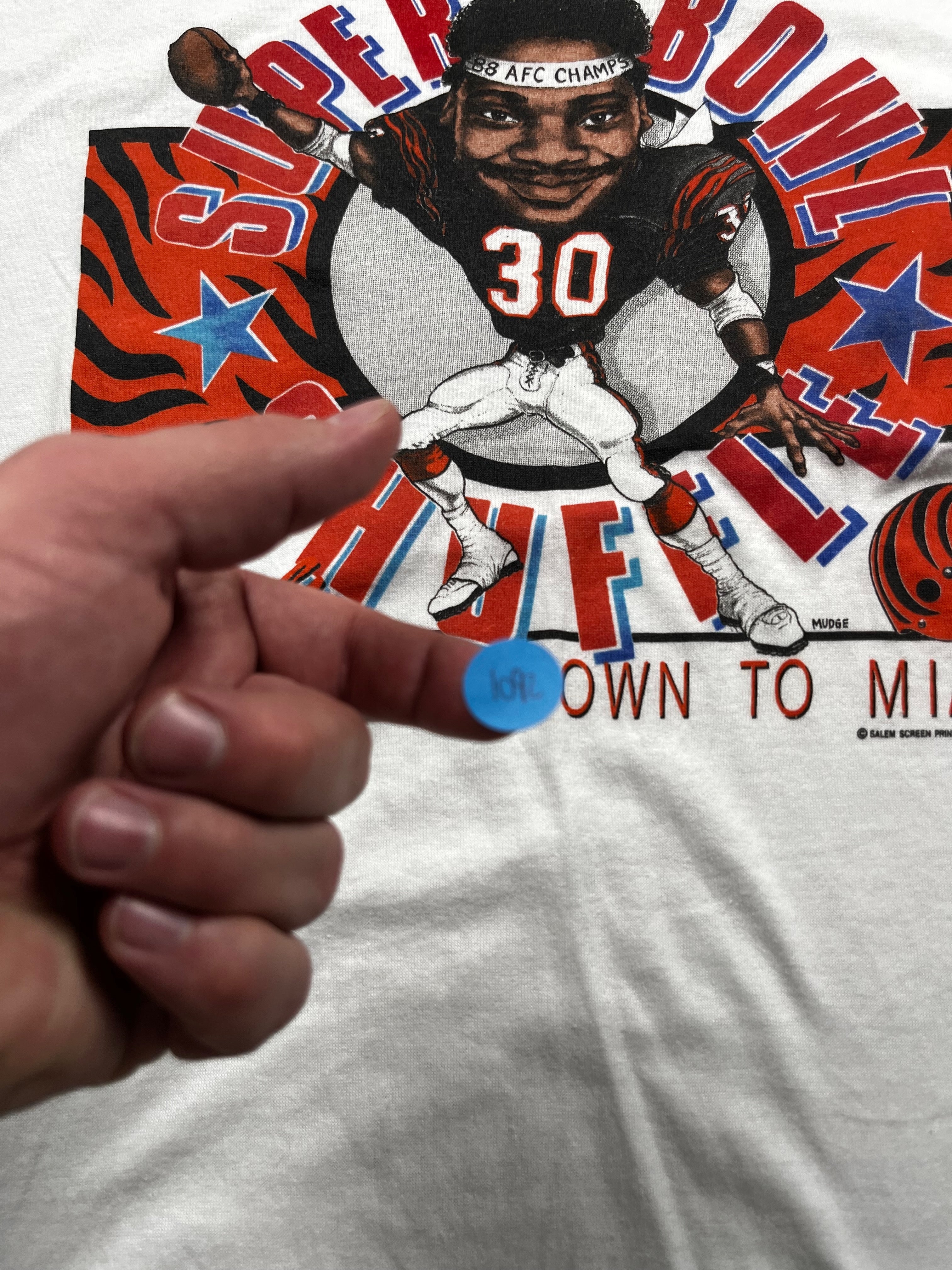 Vintage 1988 "Super Bowl Shuffle" T-Shirt