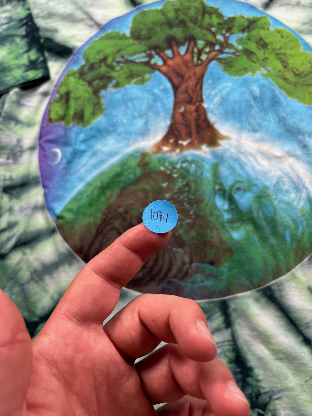 Vintage Tie-Dye Shirt By Mikio Of Woodstock