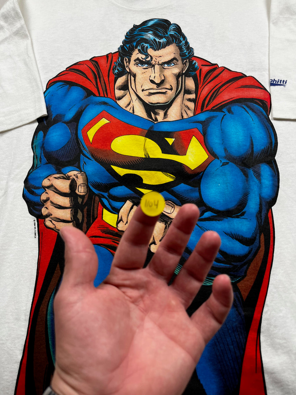 Vintage 1994 DC Comics Superman T-Shirt