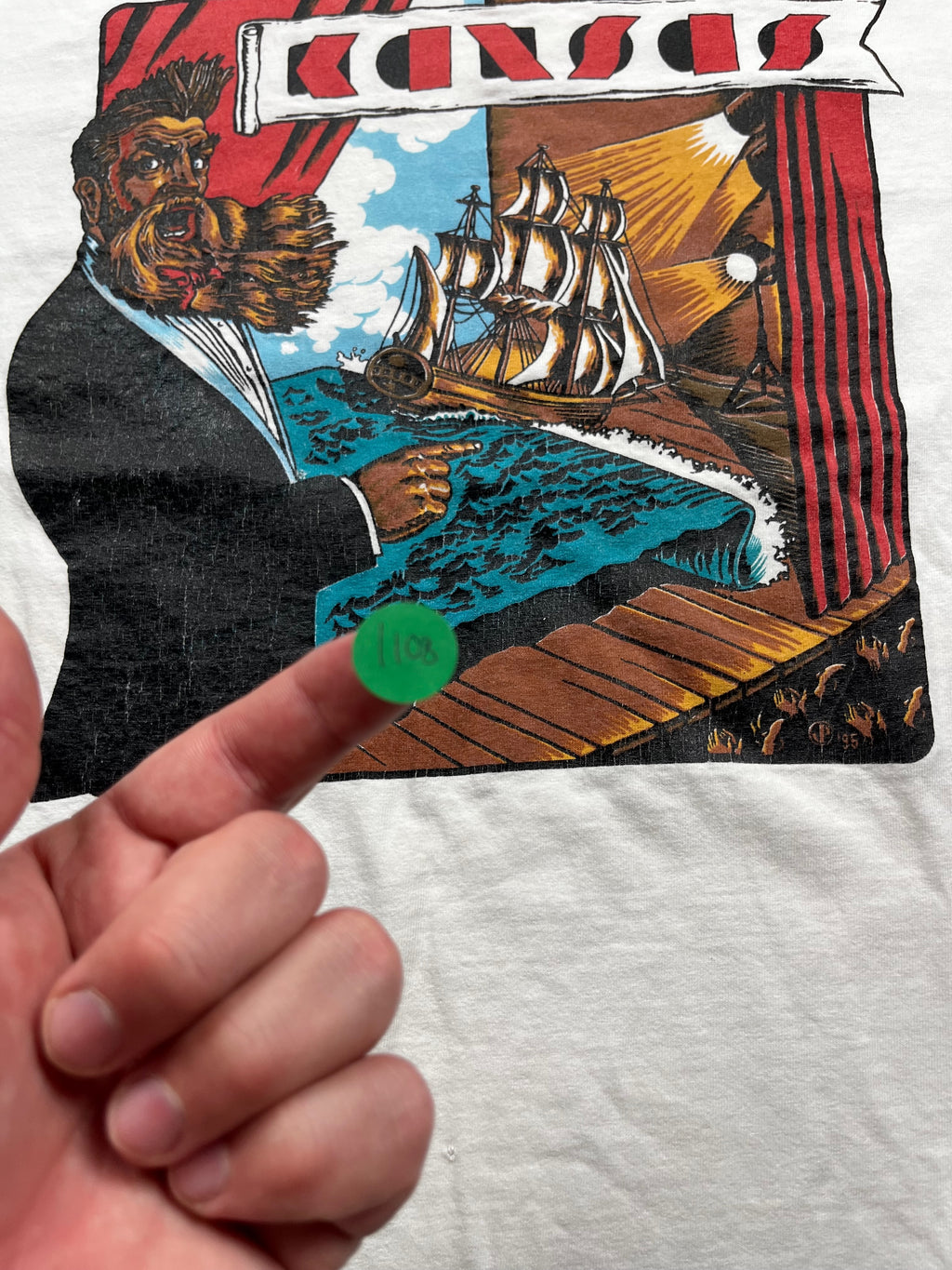 Vintage Kansas Band Graphic T-Shirt