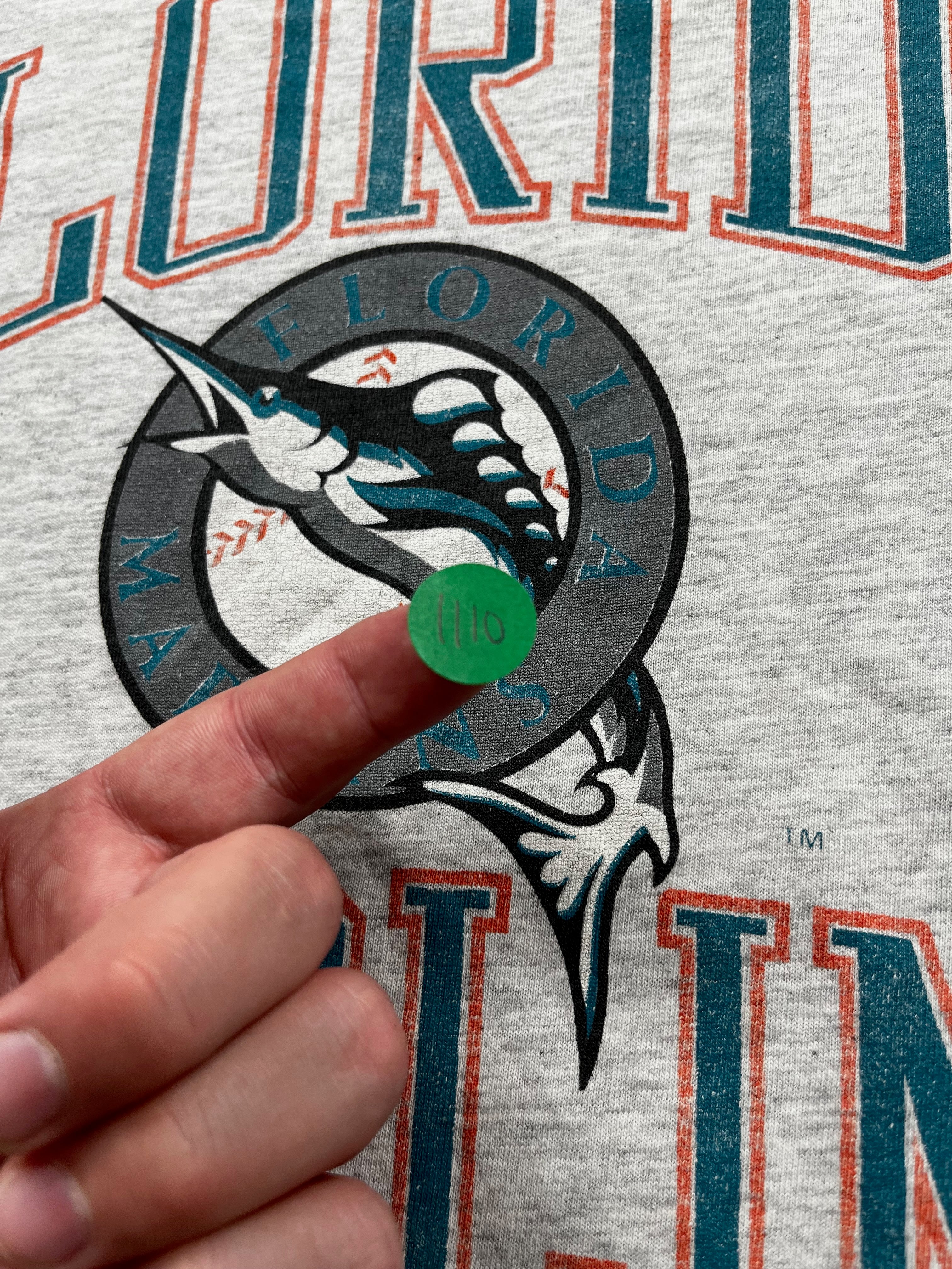 Vintage 1994 Marlins Team Logo T-Shirt