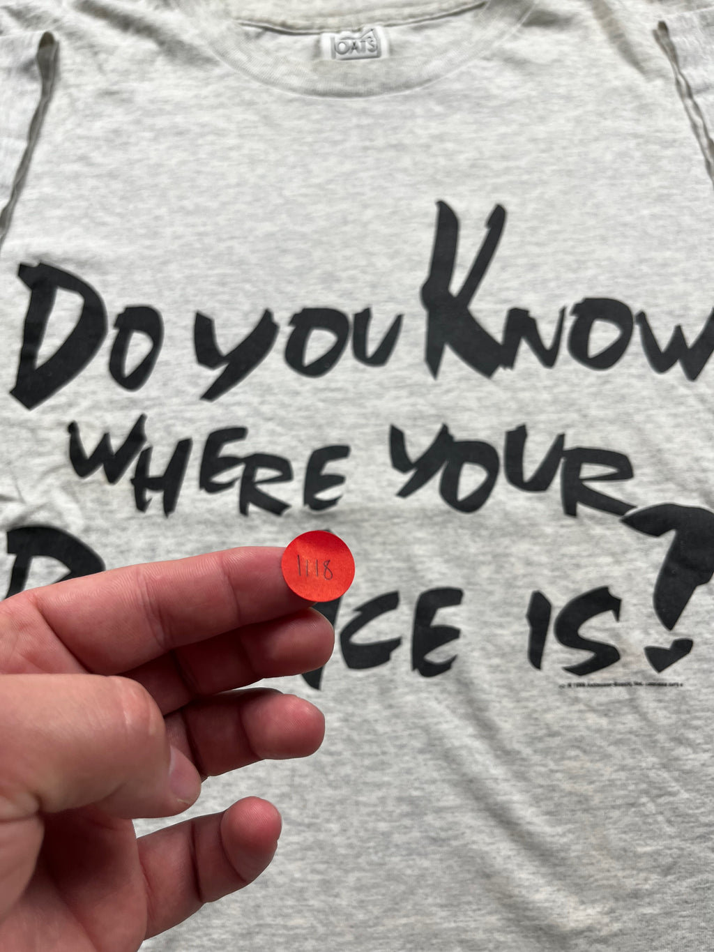 Vintage 1990s Wild Oats Gray Heather T-Shirt