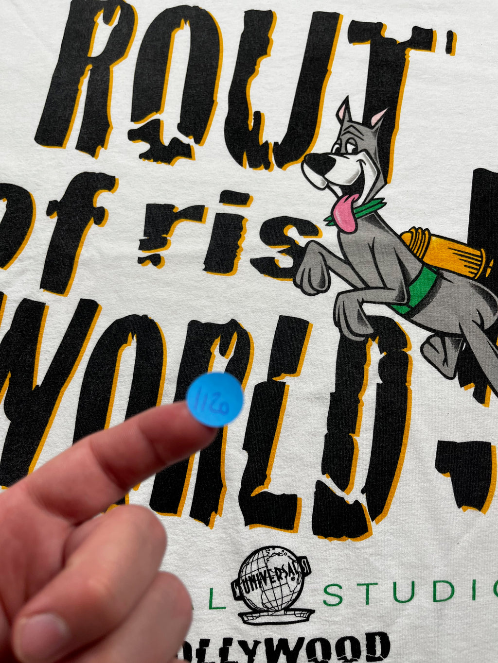 Vintage 1995 Universal Studios Hollywood Graphic T-Shirt (Out of This World)