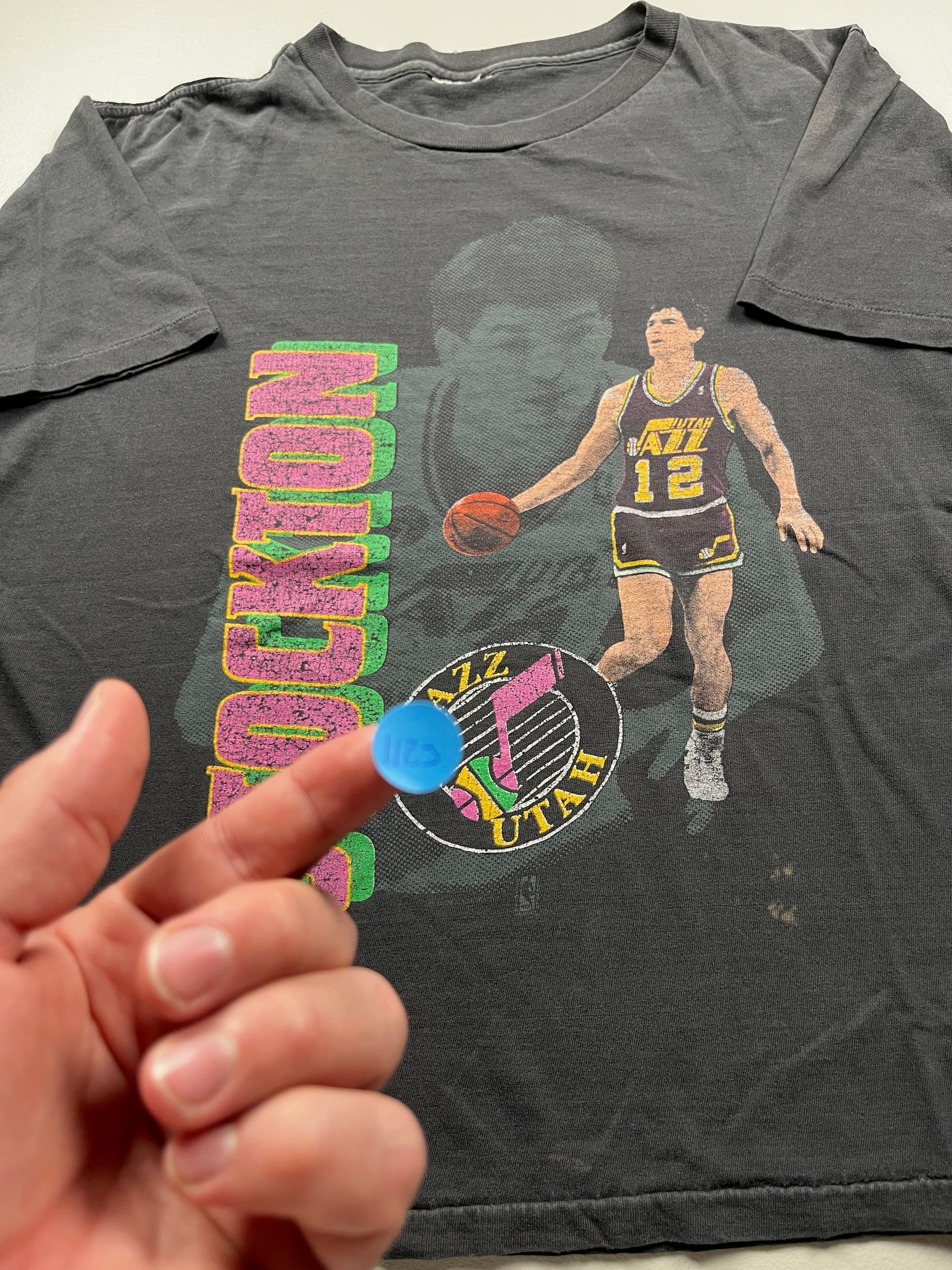 Vintage Black Utah Jazz T-shirt