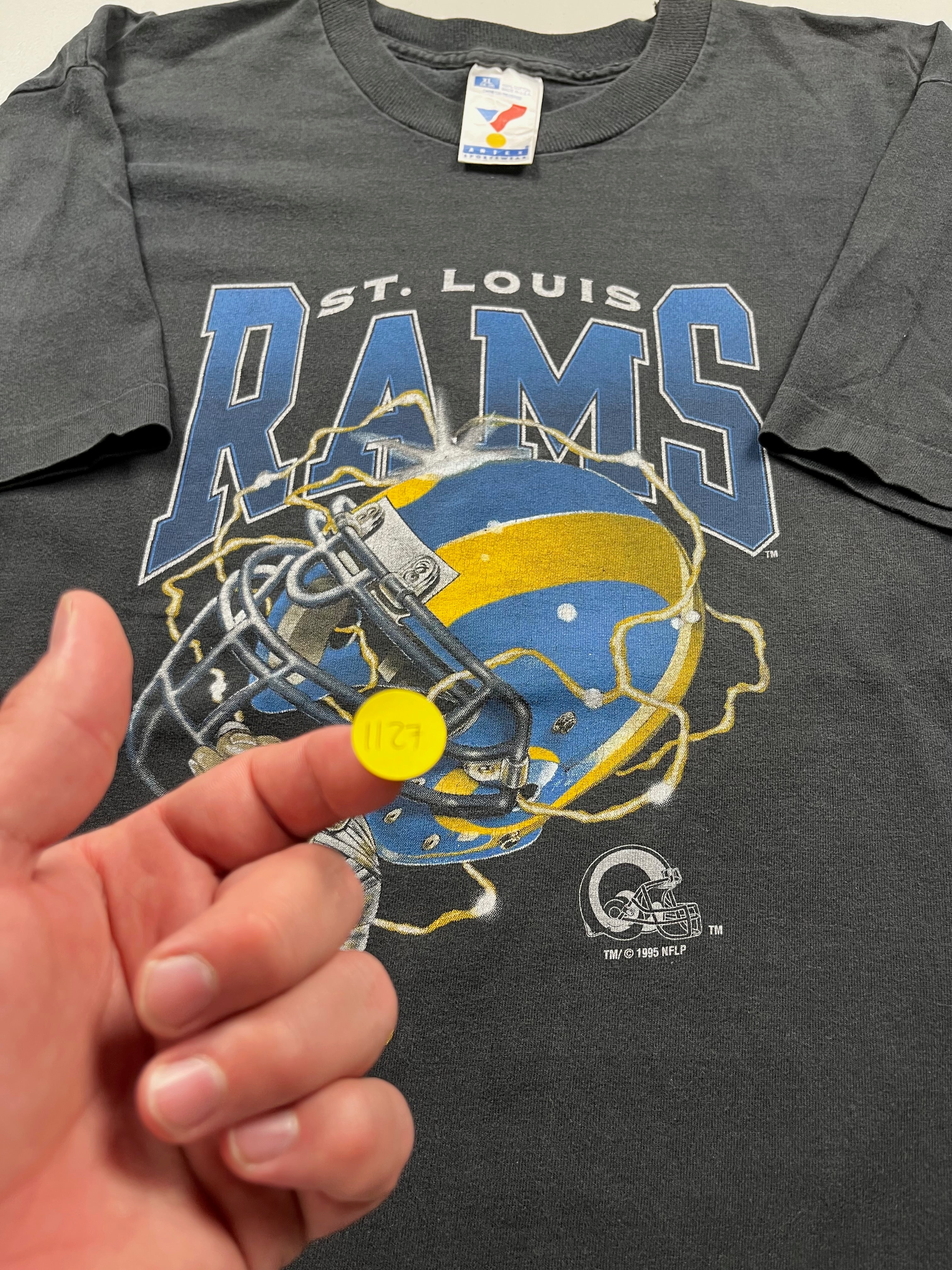 Vintage St. Louis Rams Black T-Shirt