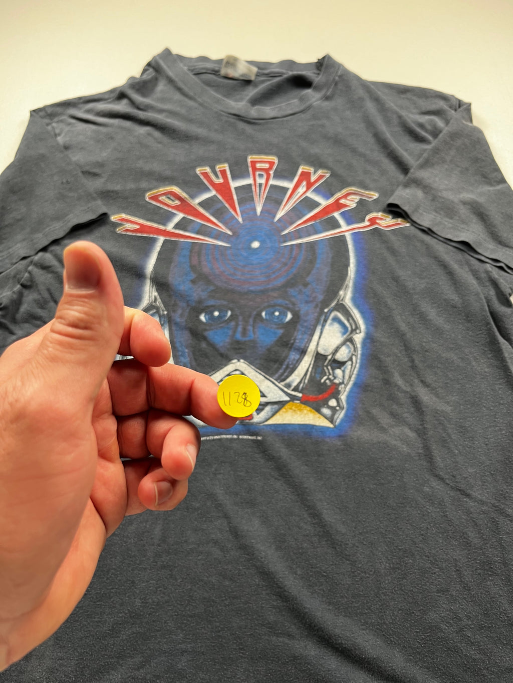 Vintage 1983 Journey Frontiers World Tour T-Shirt