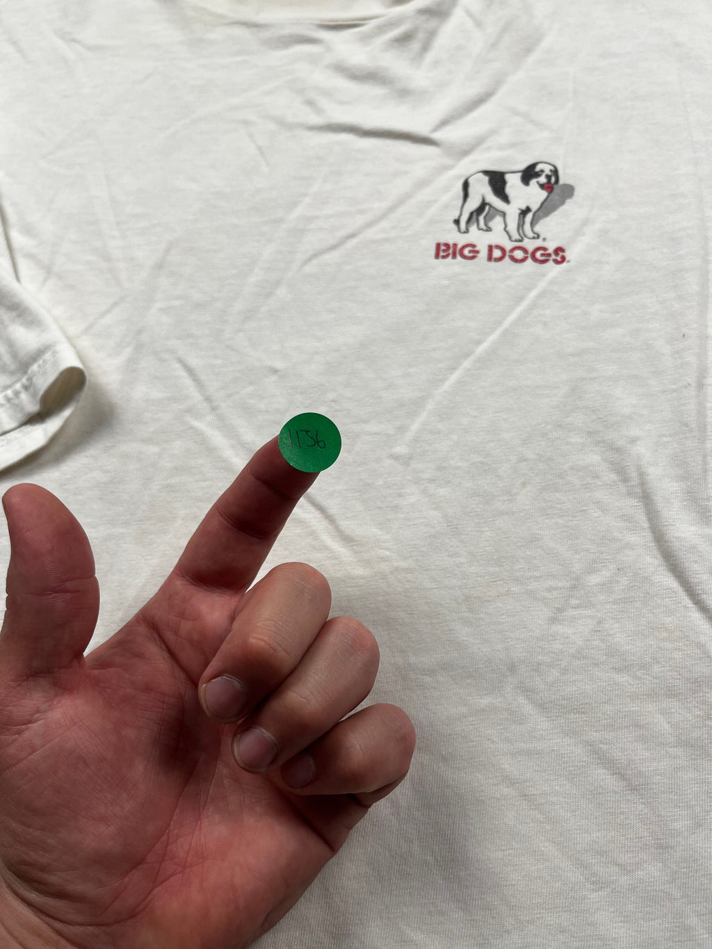 Big Dogs Seinfeld Vintage White T-Shirt