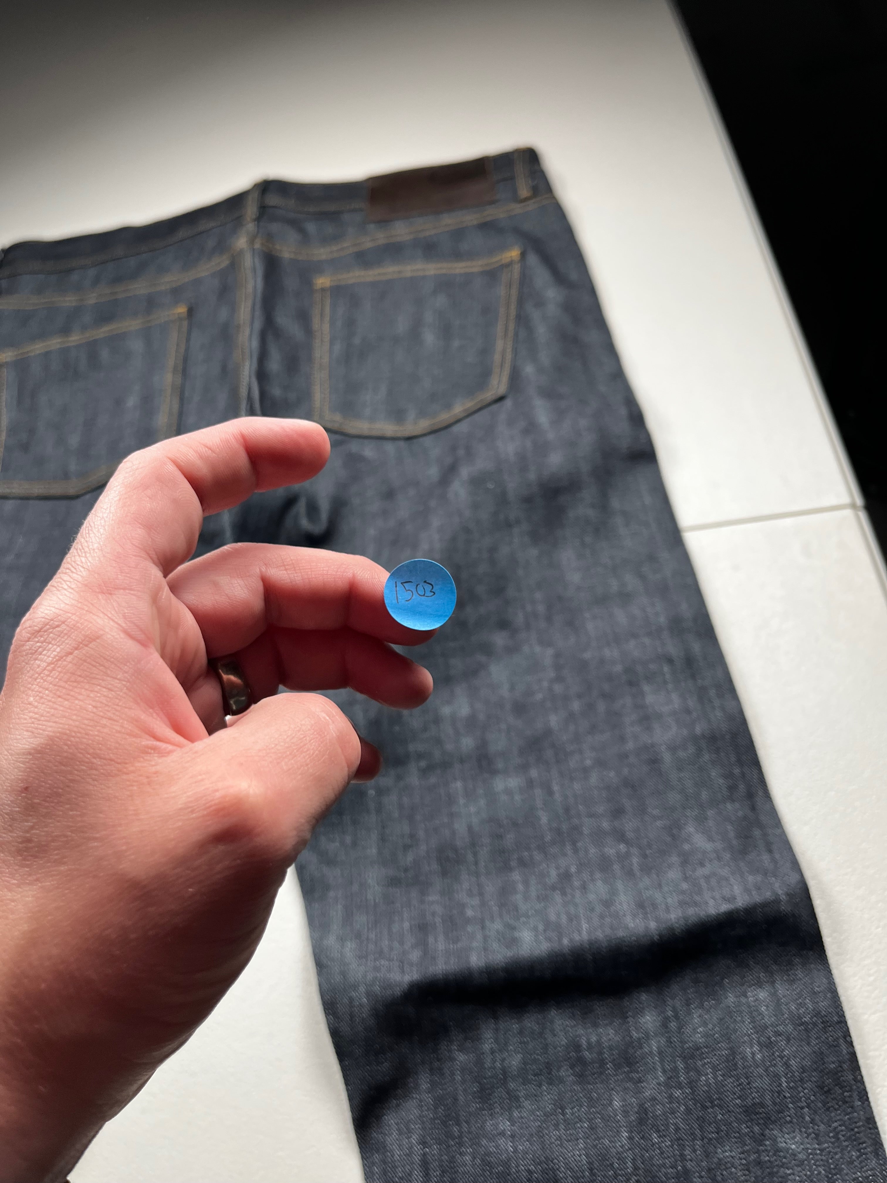 Naked & Famous Left Hand Twill Selvedge Denim Jeans