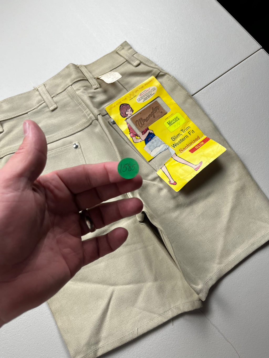1960s Vintage Wrangler Misses Jamaica Shorts