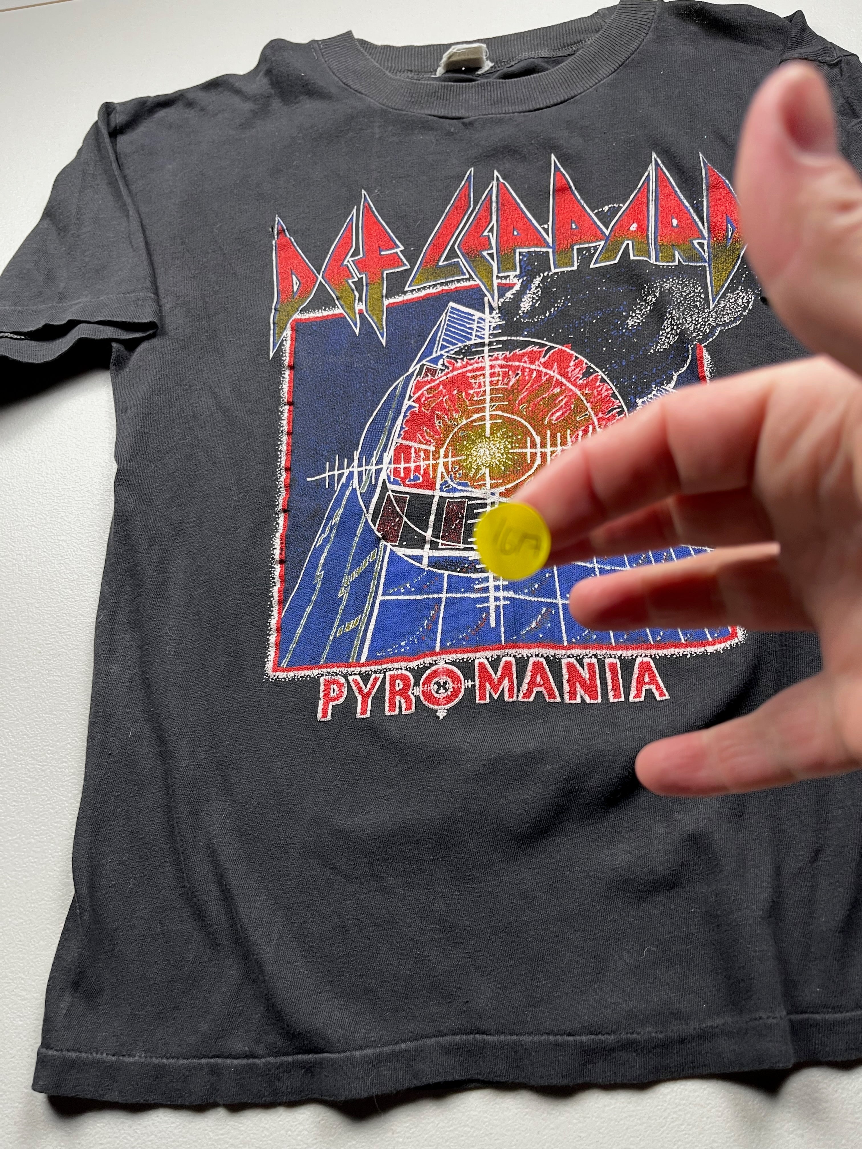 Vintage 80s Def Leppard Pyromania Tour Shirt