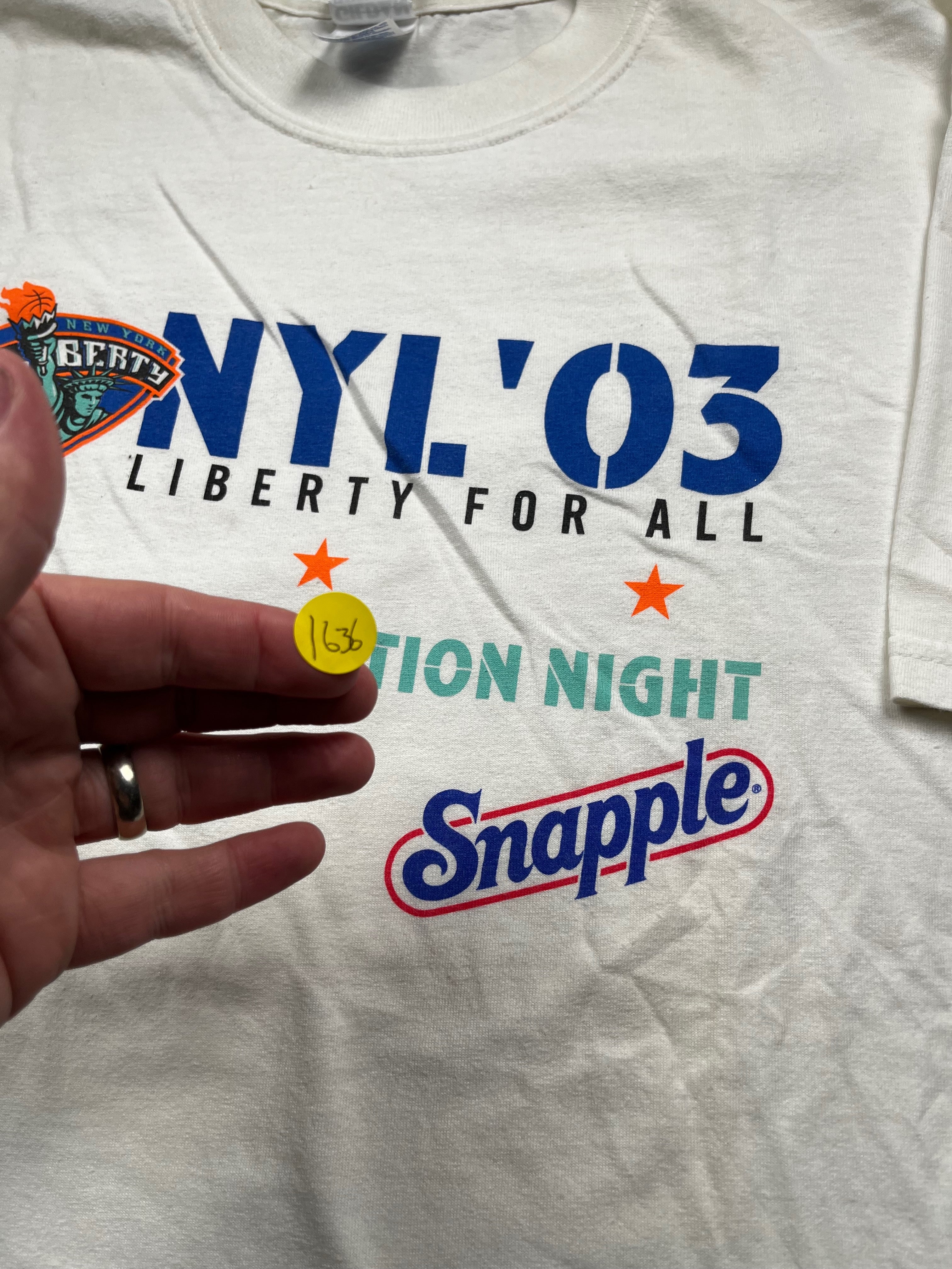 Vintage 2003 New York Liberty WNBA Shirt