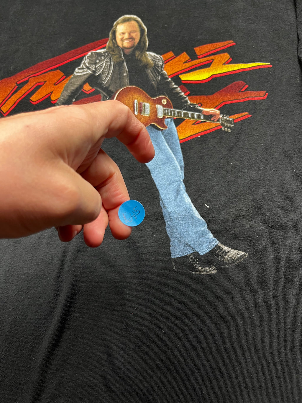 Vintage 1998 Travis Tritt Burning Thunder Tour Shirt