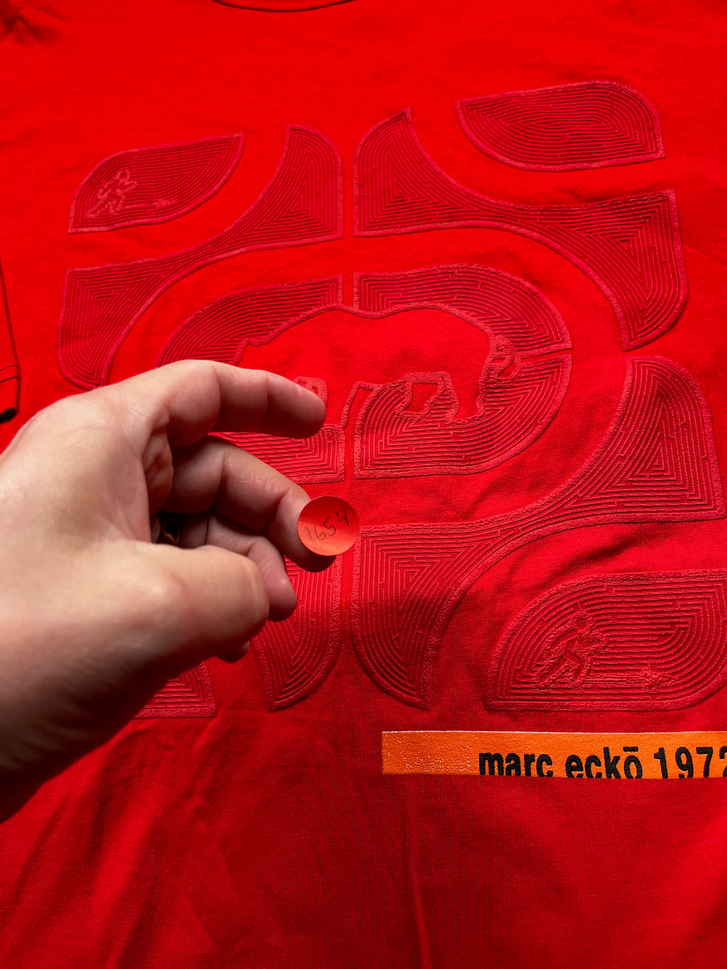Vintage Y2K Marc Ecko 1972 Red Shirt