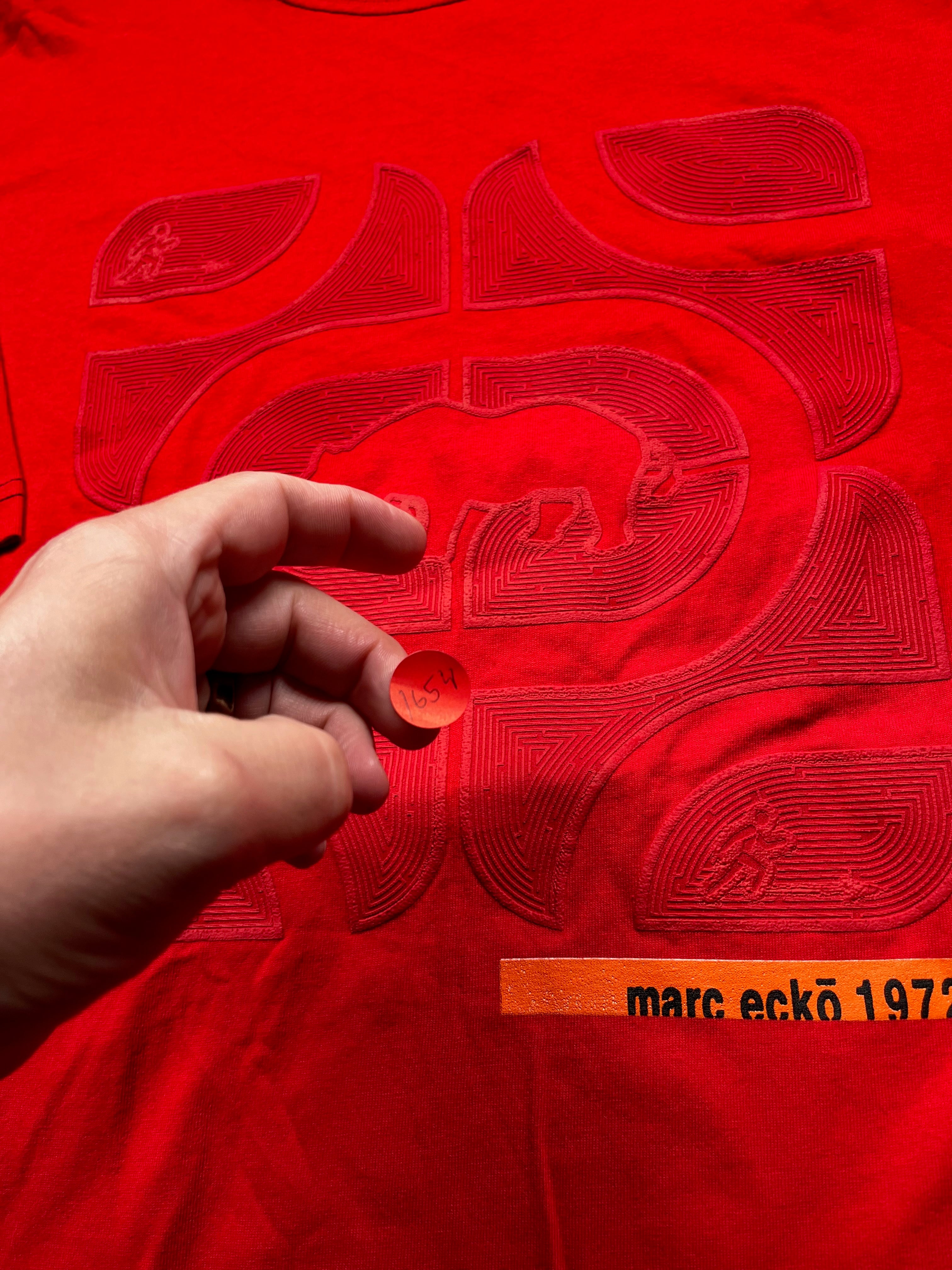 Vintage Y2K Marc Ecko 1972 Red Shirt