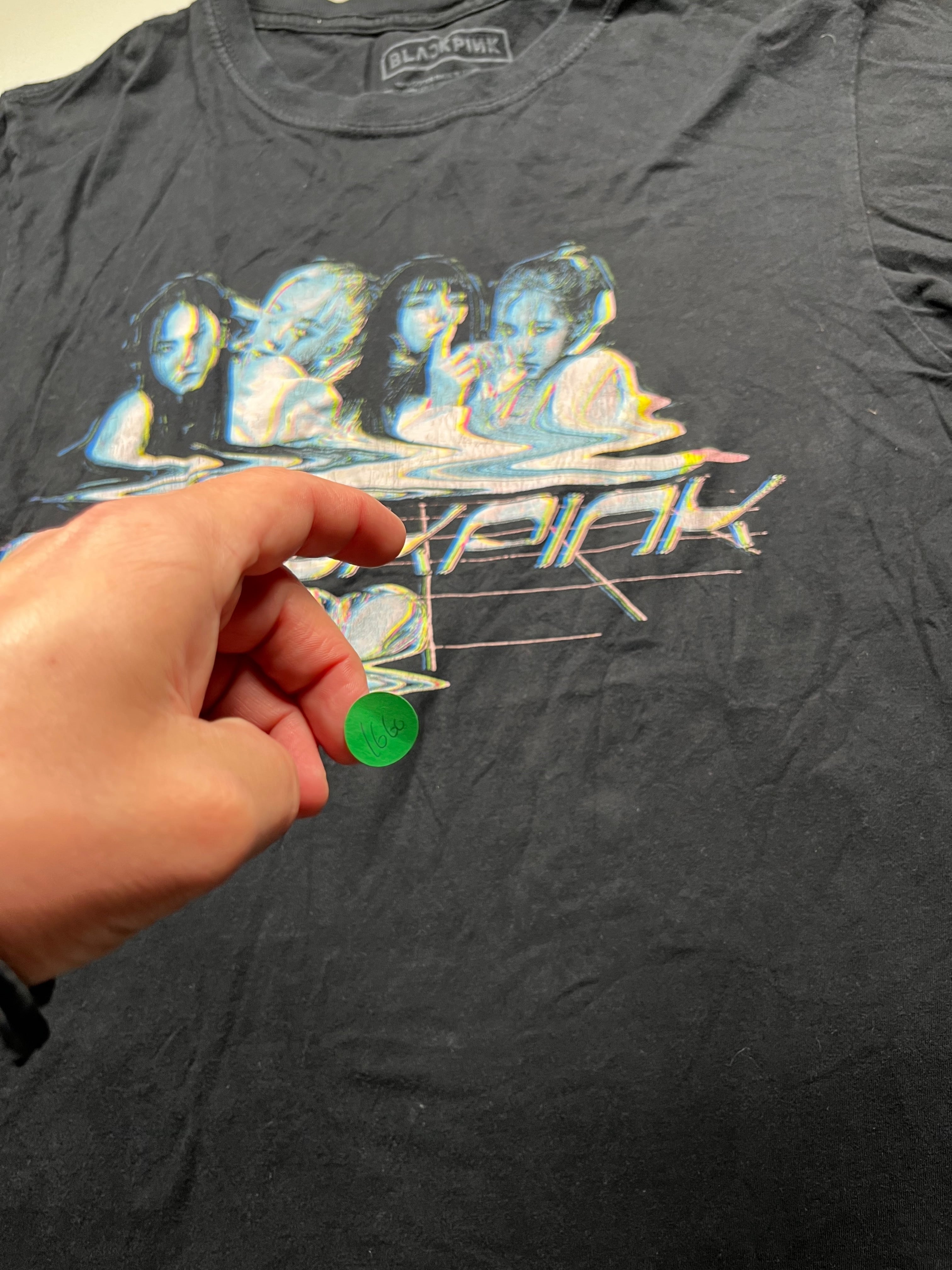 Y2K Aesthetic Blackpink K-Pop Group Portrait Graphic Concert T-Shirt