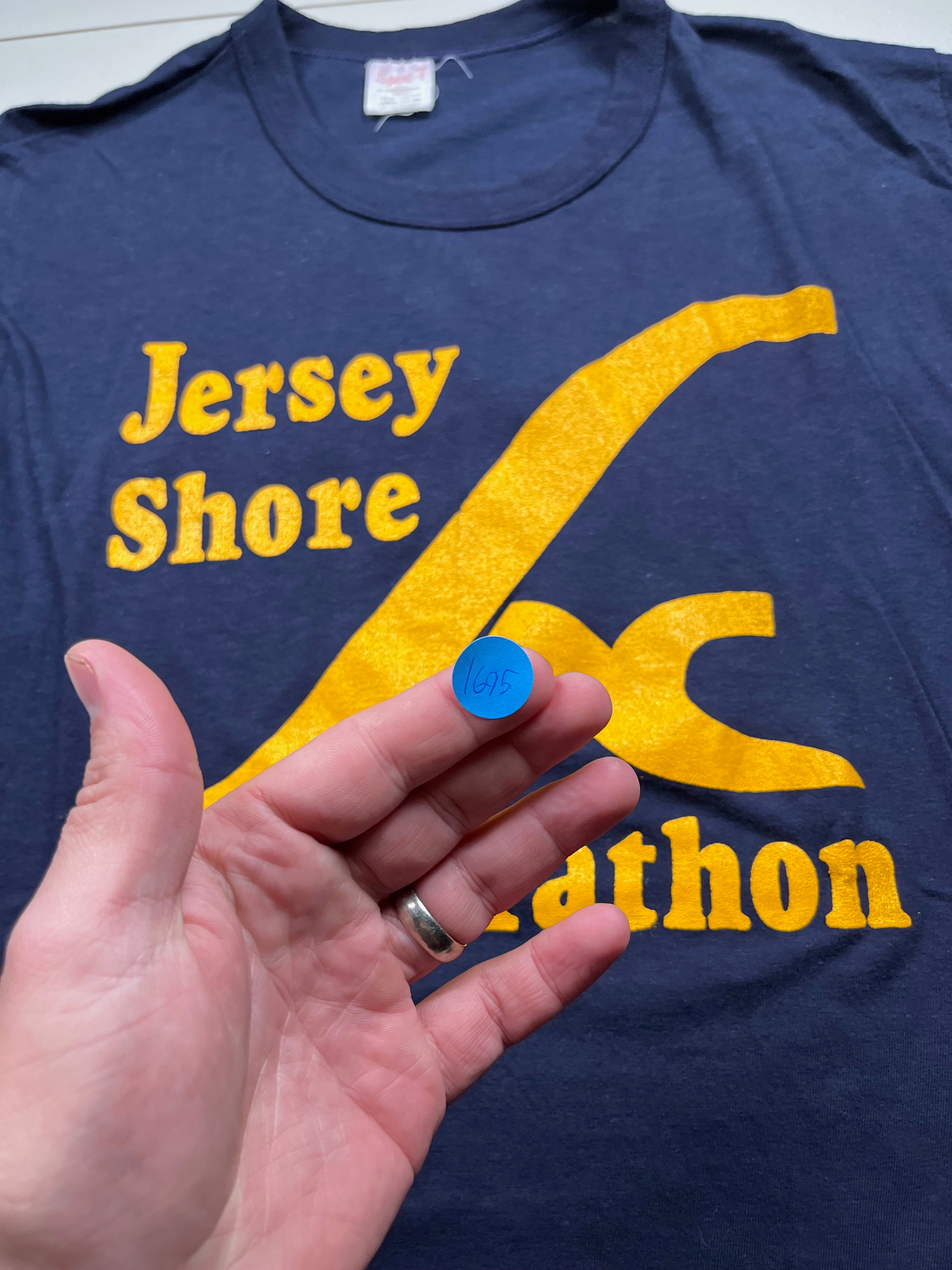 Vintage 1984 Jersey Shore Marathon Shirt