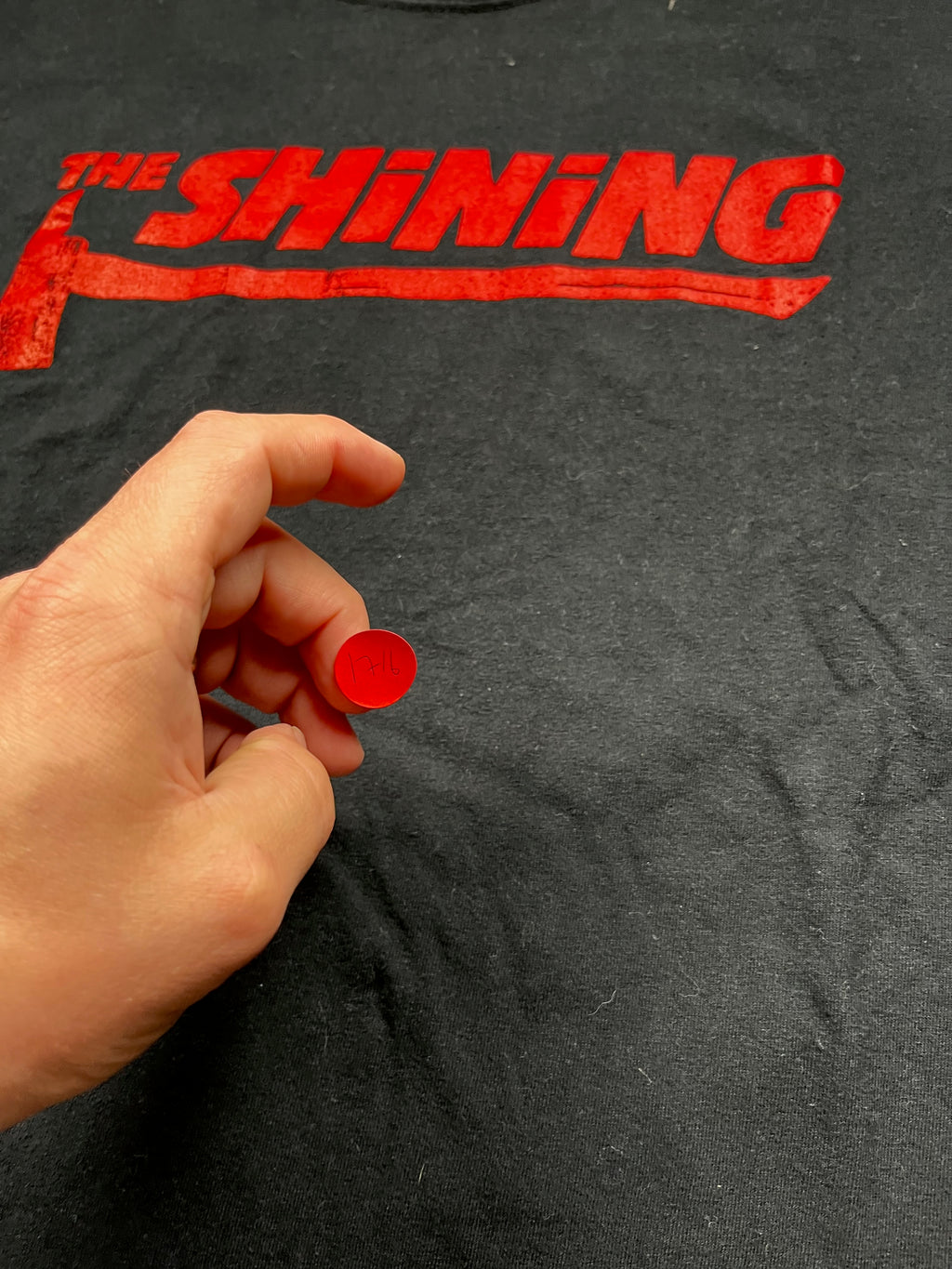 The Shining Horror Movie Axe Logo Graphic T-Shirt Black