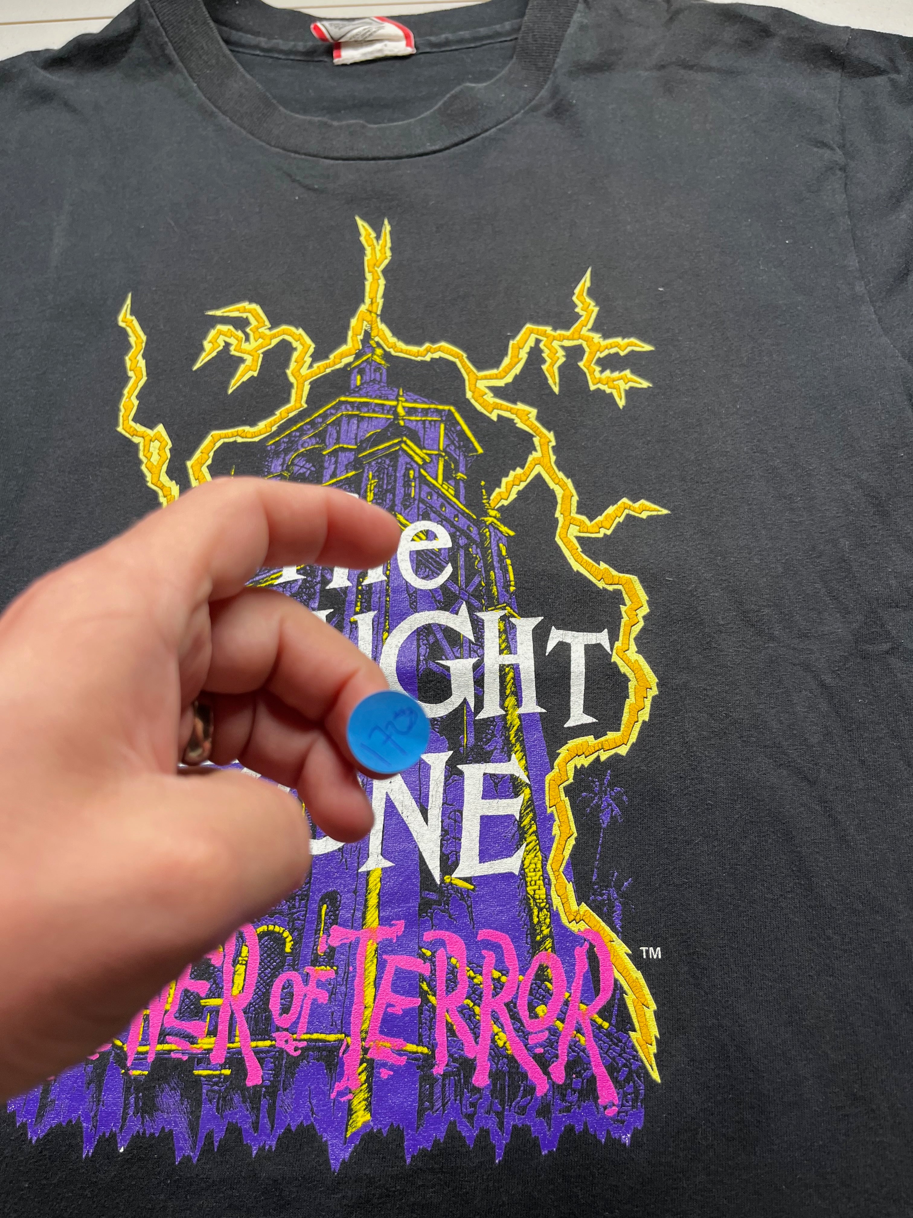 Vintage Disney The Twilight Zone Tower of Terror T-Shirt