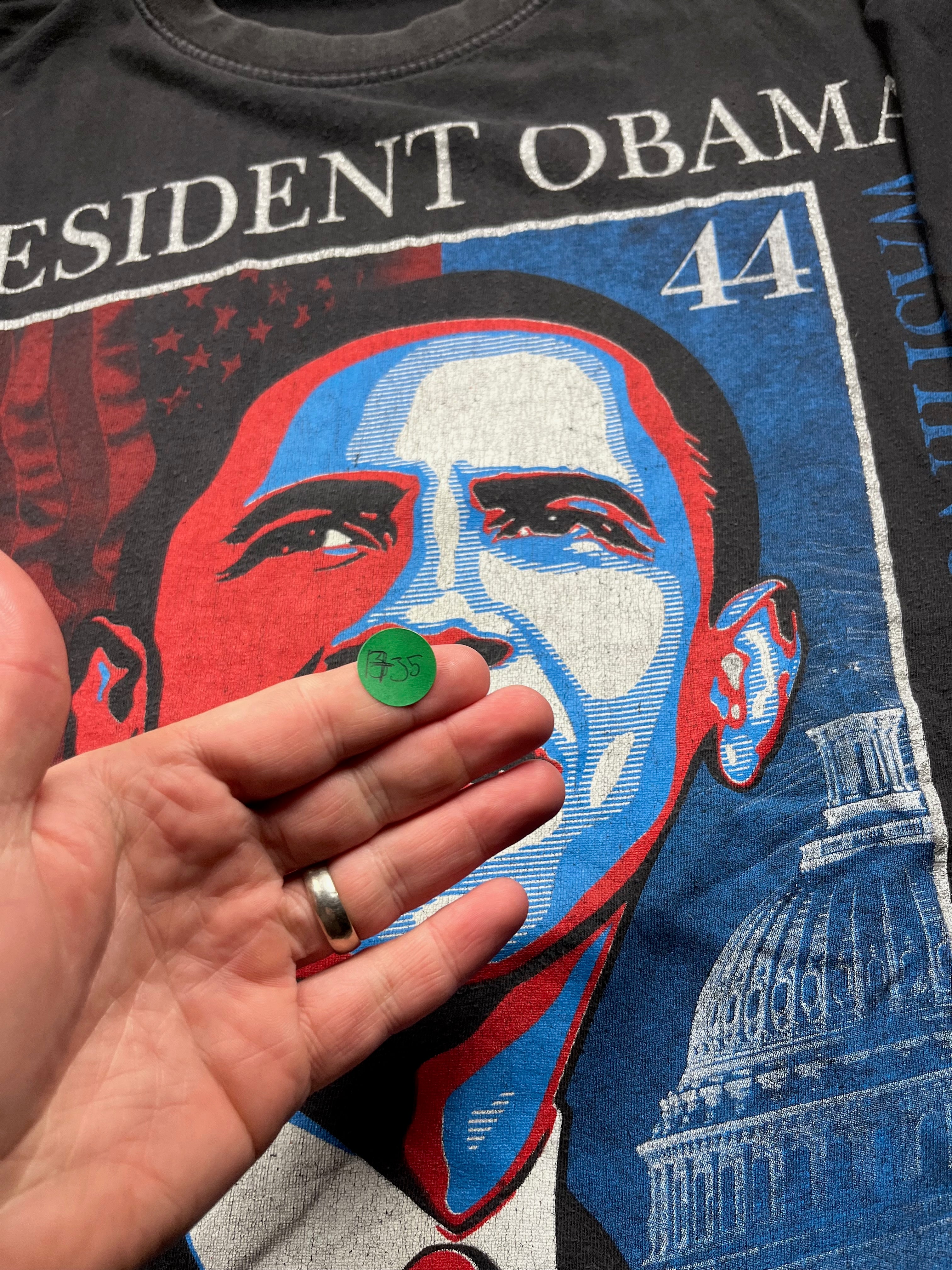 Vintage 2009 Barack Obama 44th President Inauguration T-Shirt