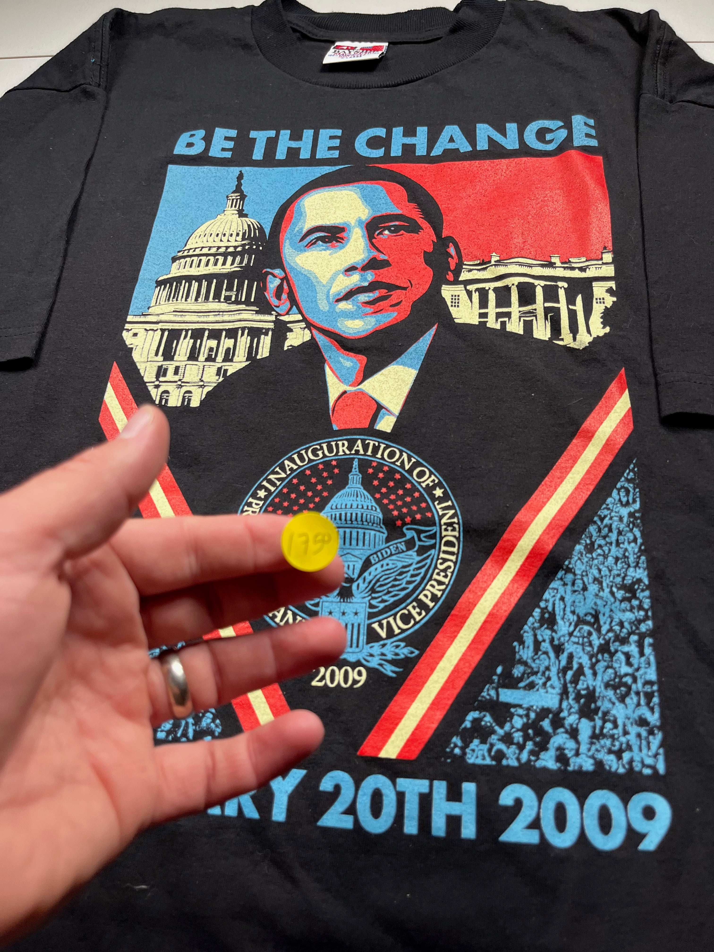 Vintage 2009 Barack Obama Inauguration T-Shirt