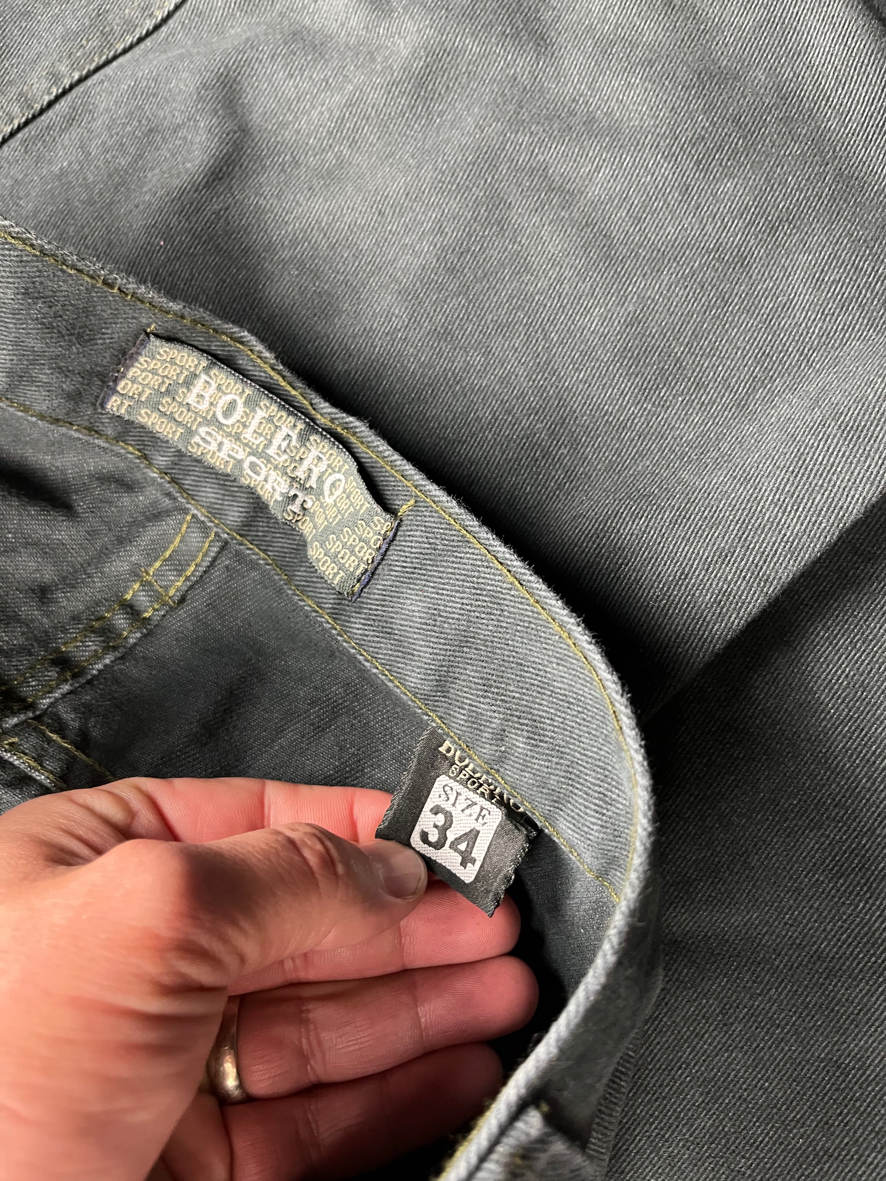 Vintage Y2K Bolero Wide-Leg Carpenter Trousers