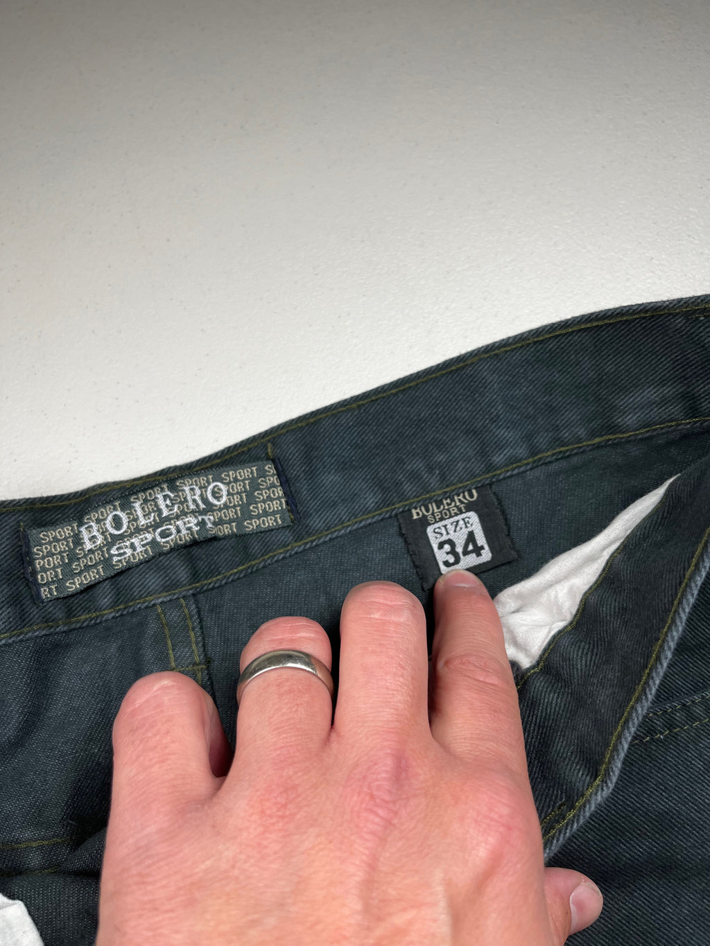 Vintage Y2K Bolero Wide-Leg Carpenter Trousers