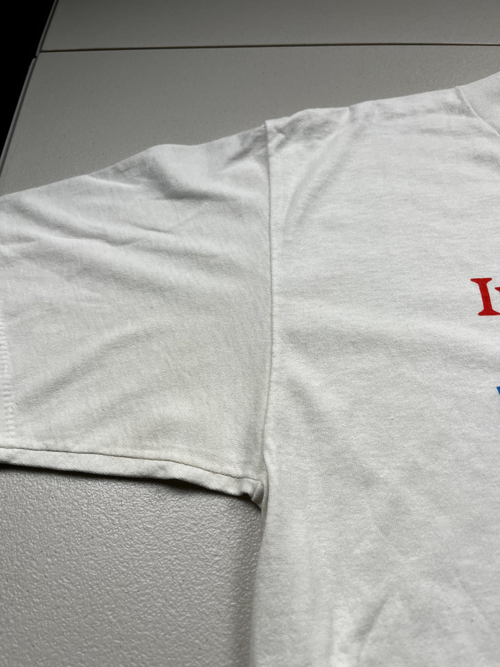 Vintage Running Away to Join the Circus T-Shirt White