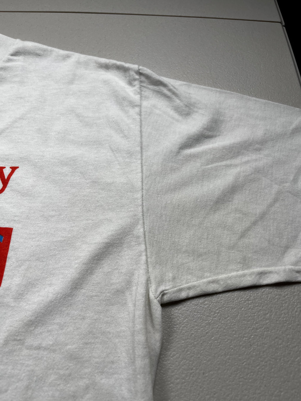 Vintage Running Away to Join the Circus T-Shirt White