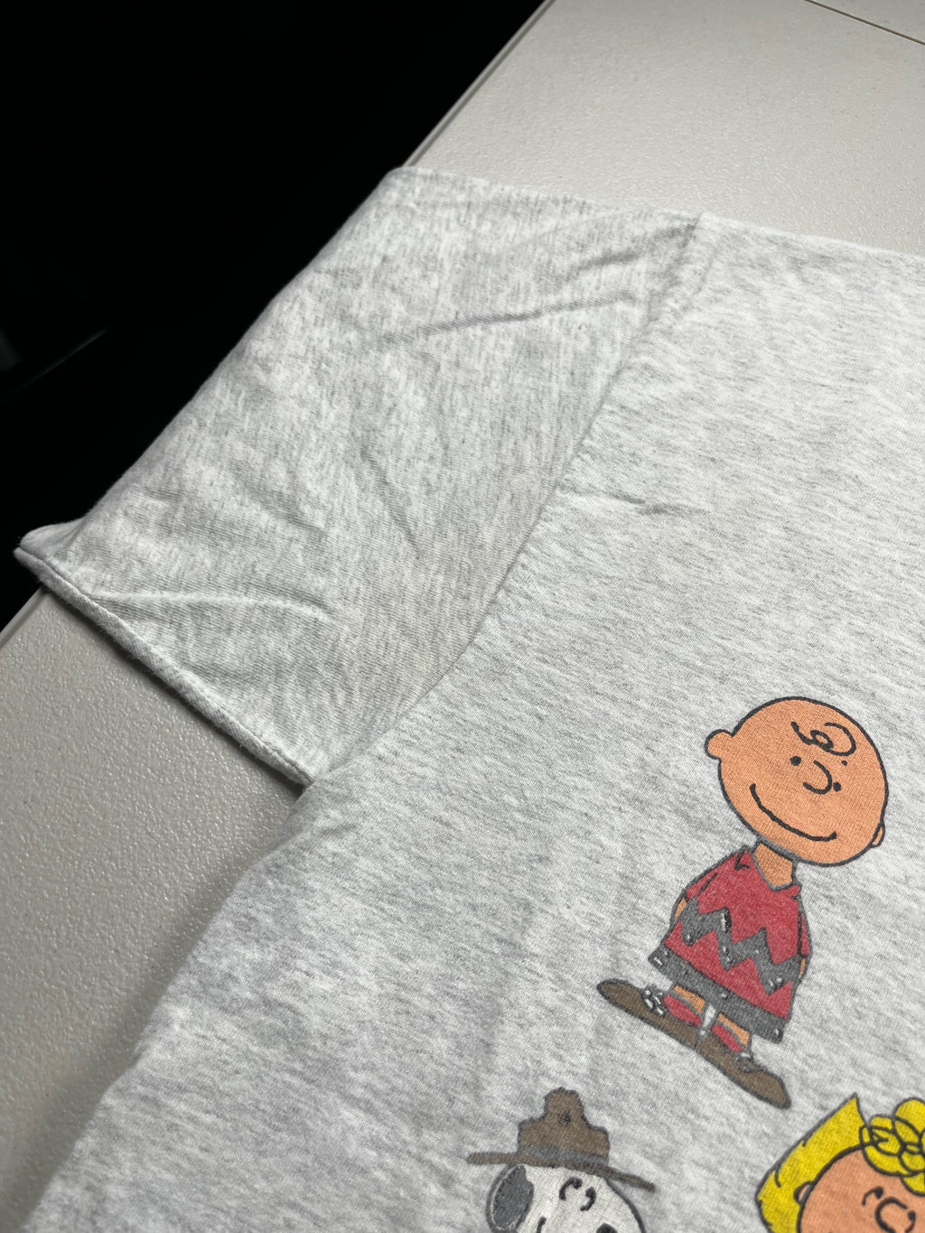 Vintage 1990s Heather Grey Peanuts T-shirt