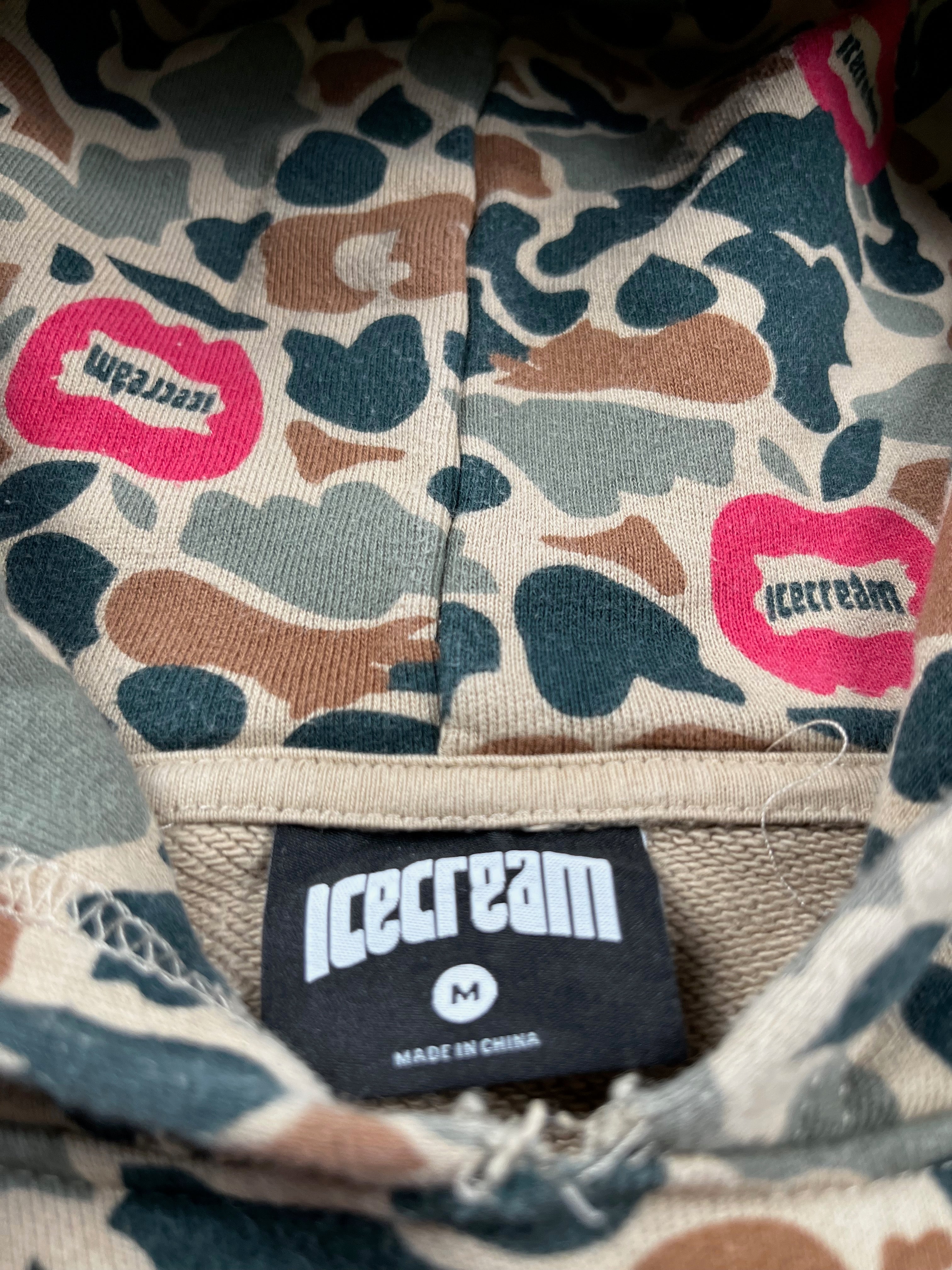 Icecream Hidden Hoodie 'Camo'