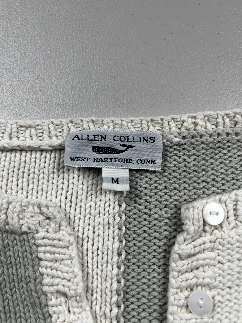 Alley Collins Patchwork Button-Down Cardigan