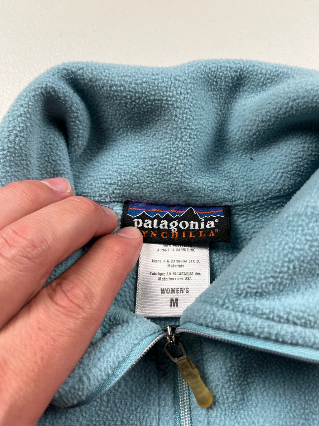 Patagonia Sage-Green Classic Quarter Zip