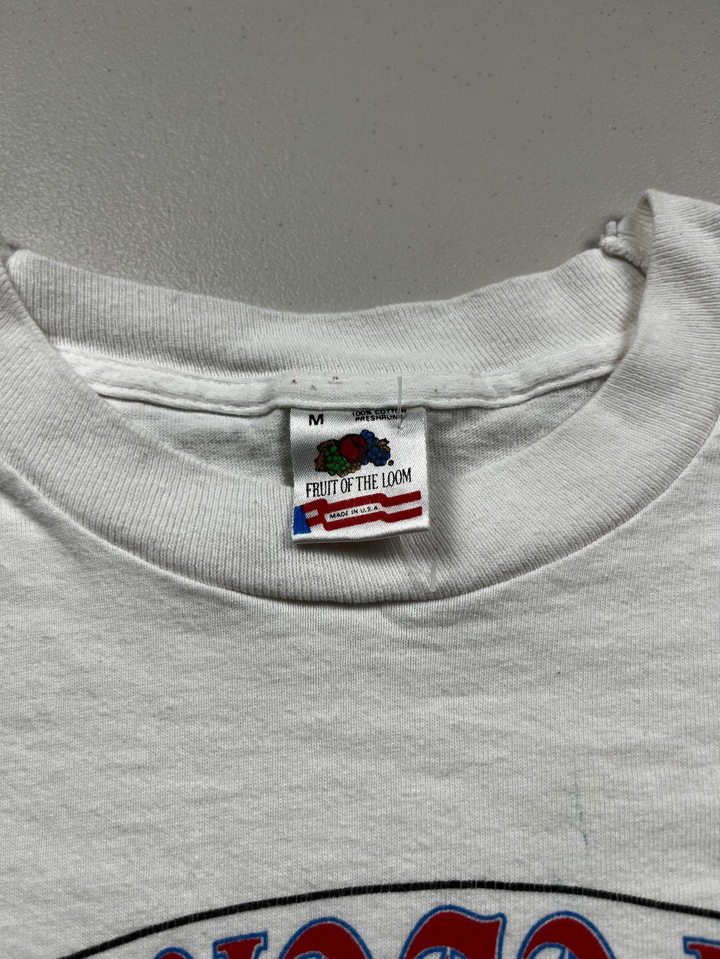 Vintage Jesus Cares Fruit Of The Loom T-Shirt