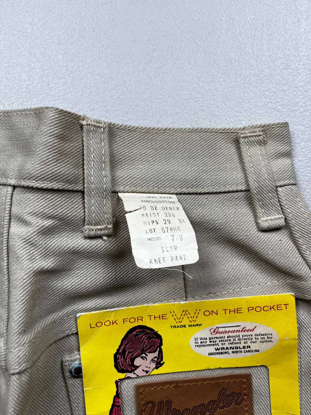 1960s Vintage Wrangler Misses Jamaica Shorts