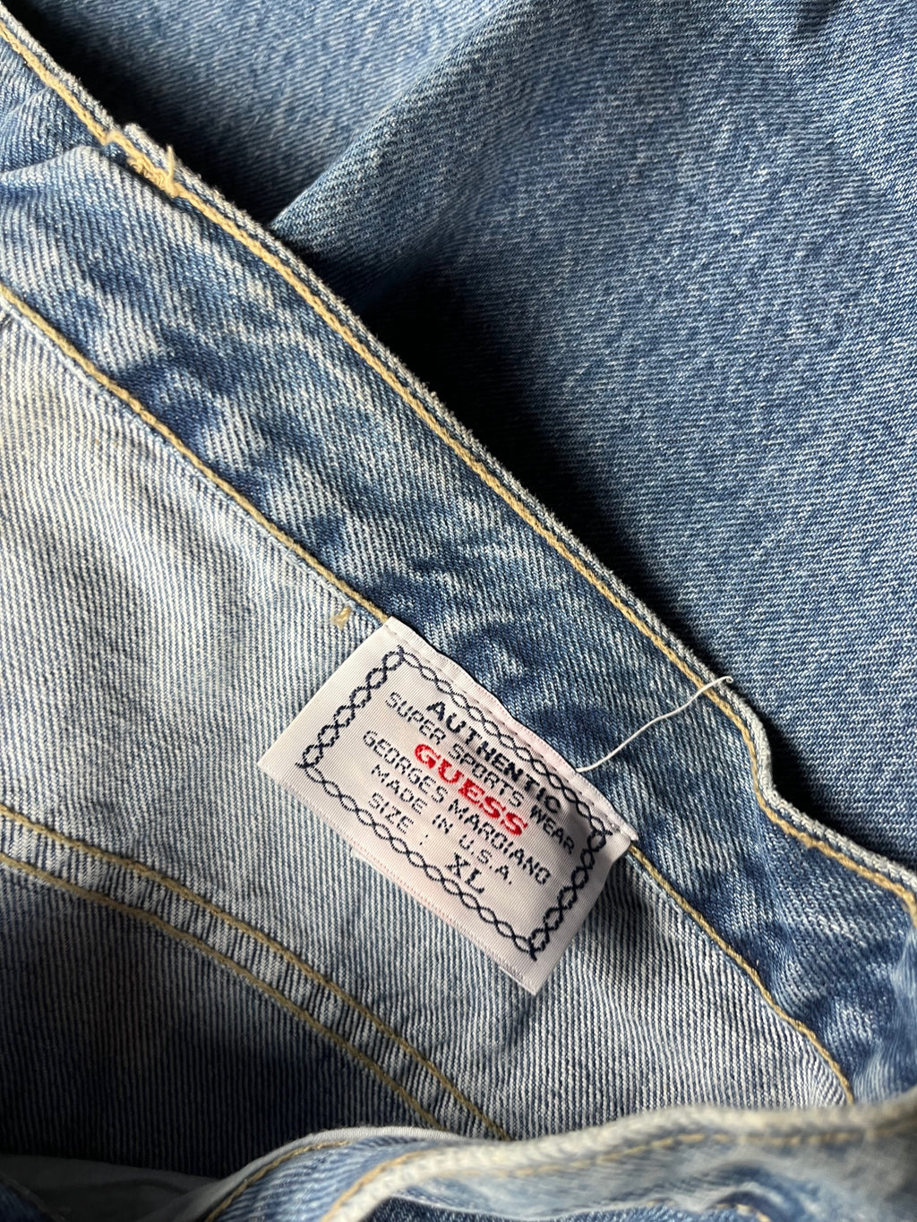 Vintage 1990s Guess Baggy Skater Jeans Medium Wash