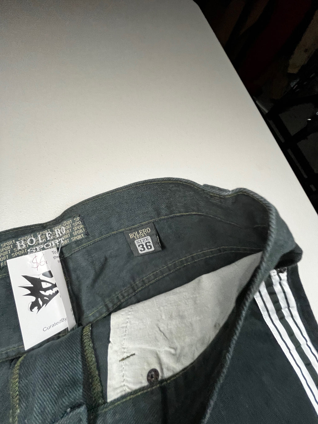 Vintage Bolero Tekno Black Denim Carpenter Jeans NWT