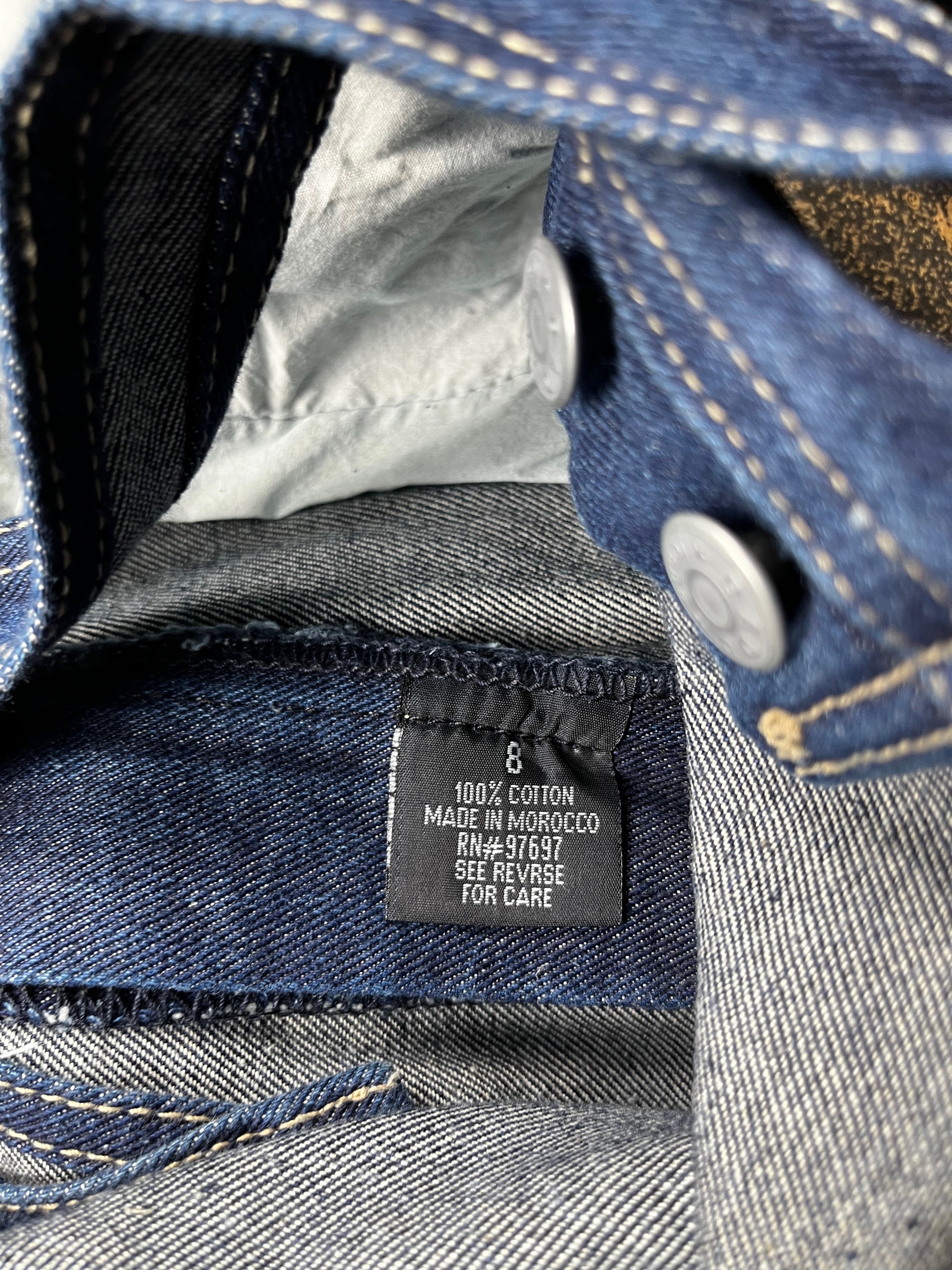 Deadstock Vintage Badu Jeans Baggy Denim Overalls