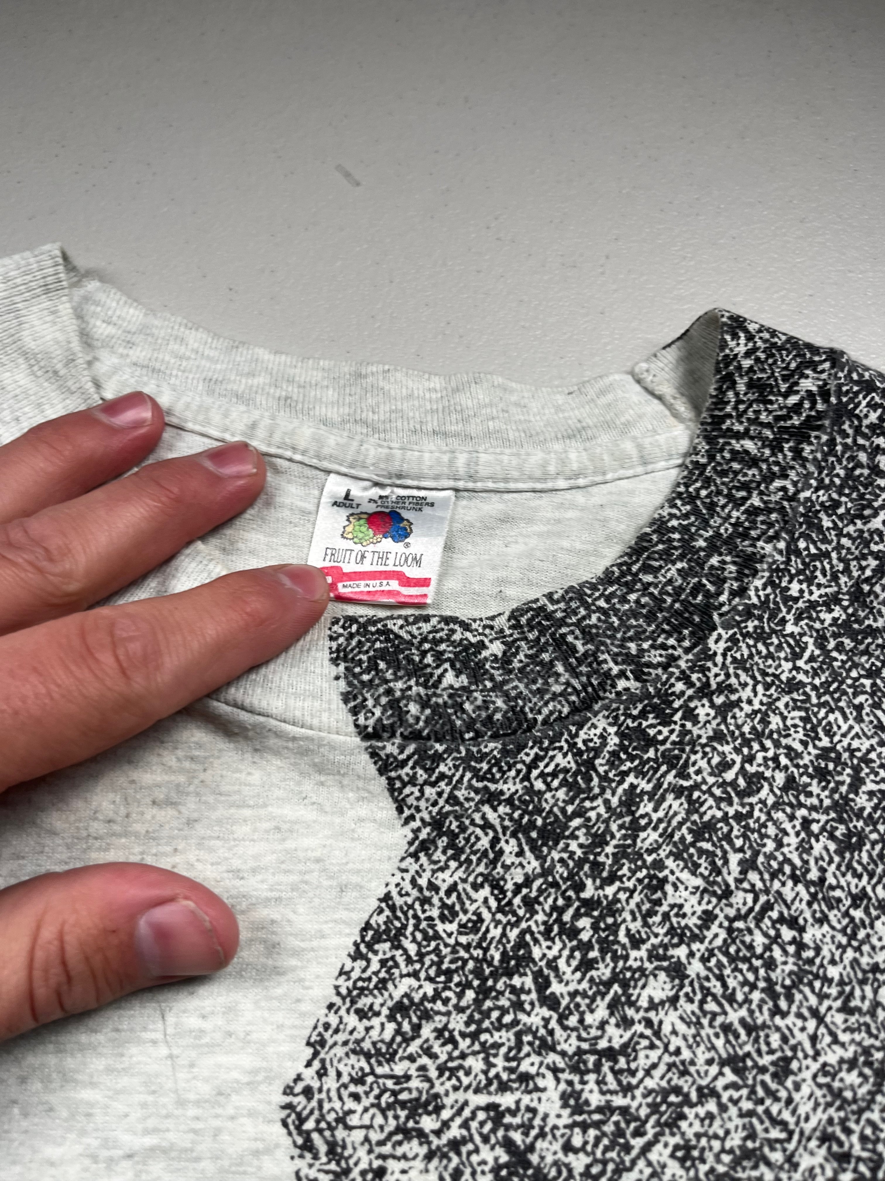 Vintage 90s Coca-Cola Split Static Print Shirt