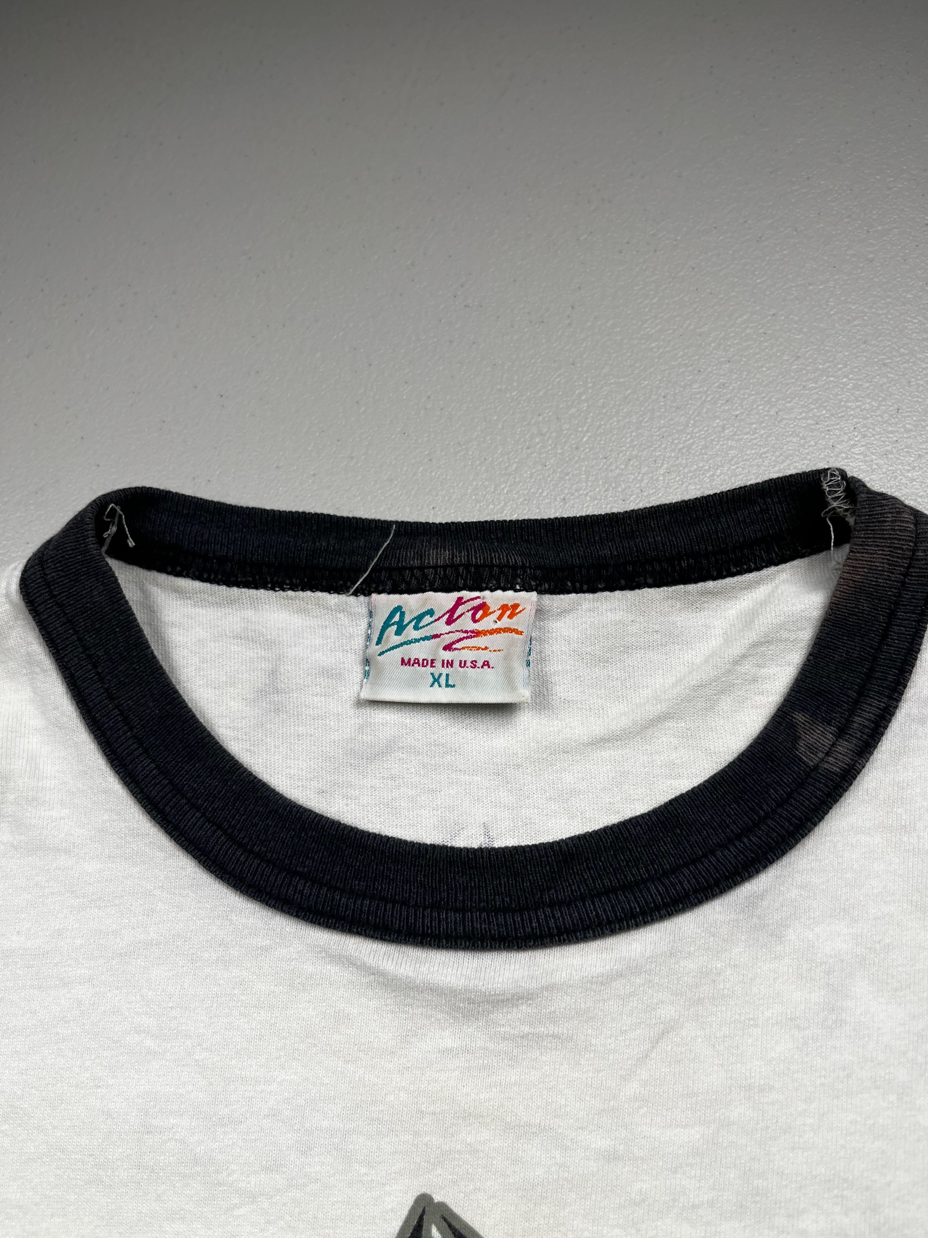 Vintage 1995 Lollapalooza Alternative Music Festival Ringer T-Shirt