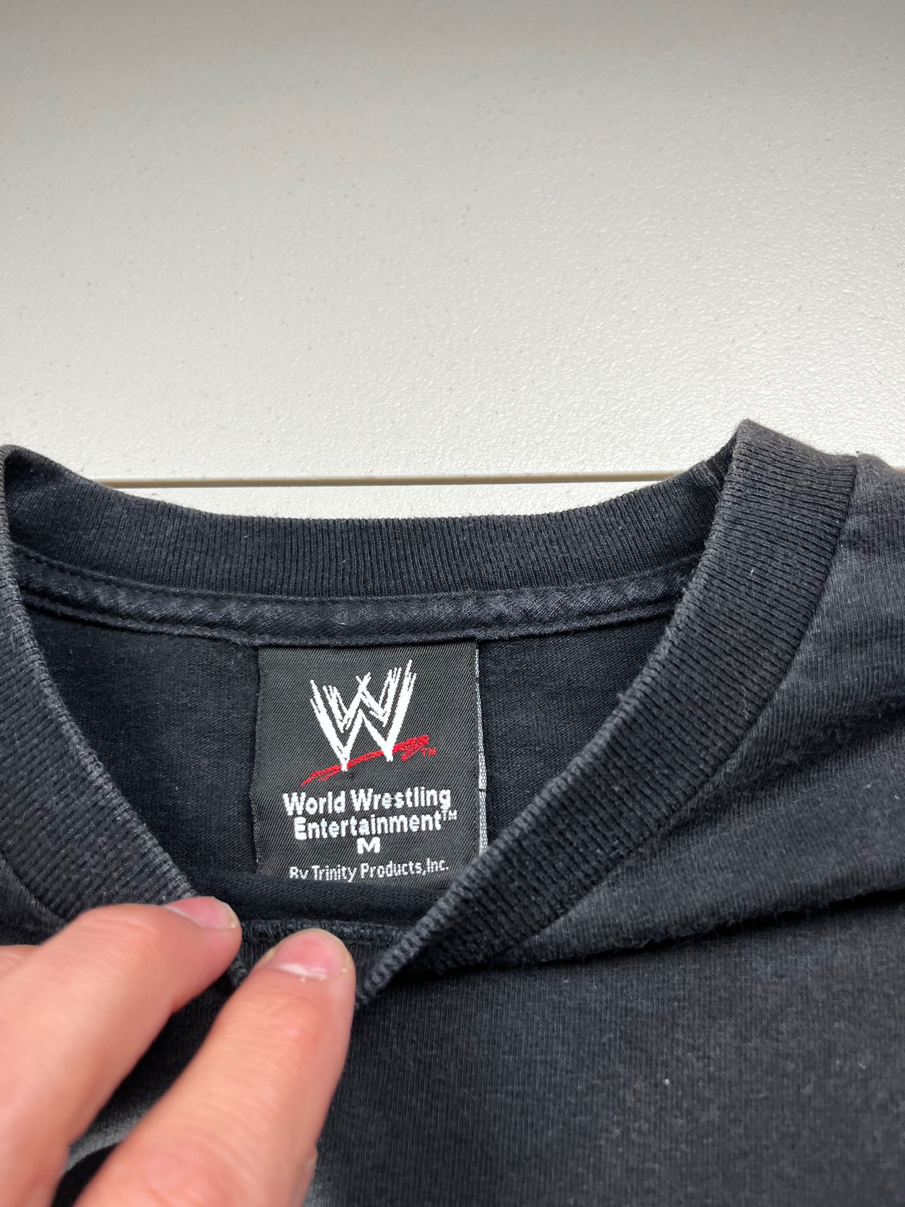 Vintage WWE Undertaker Original Deadman T-Shirt Black