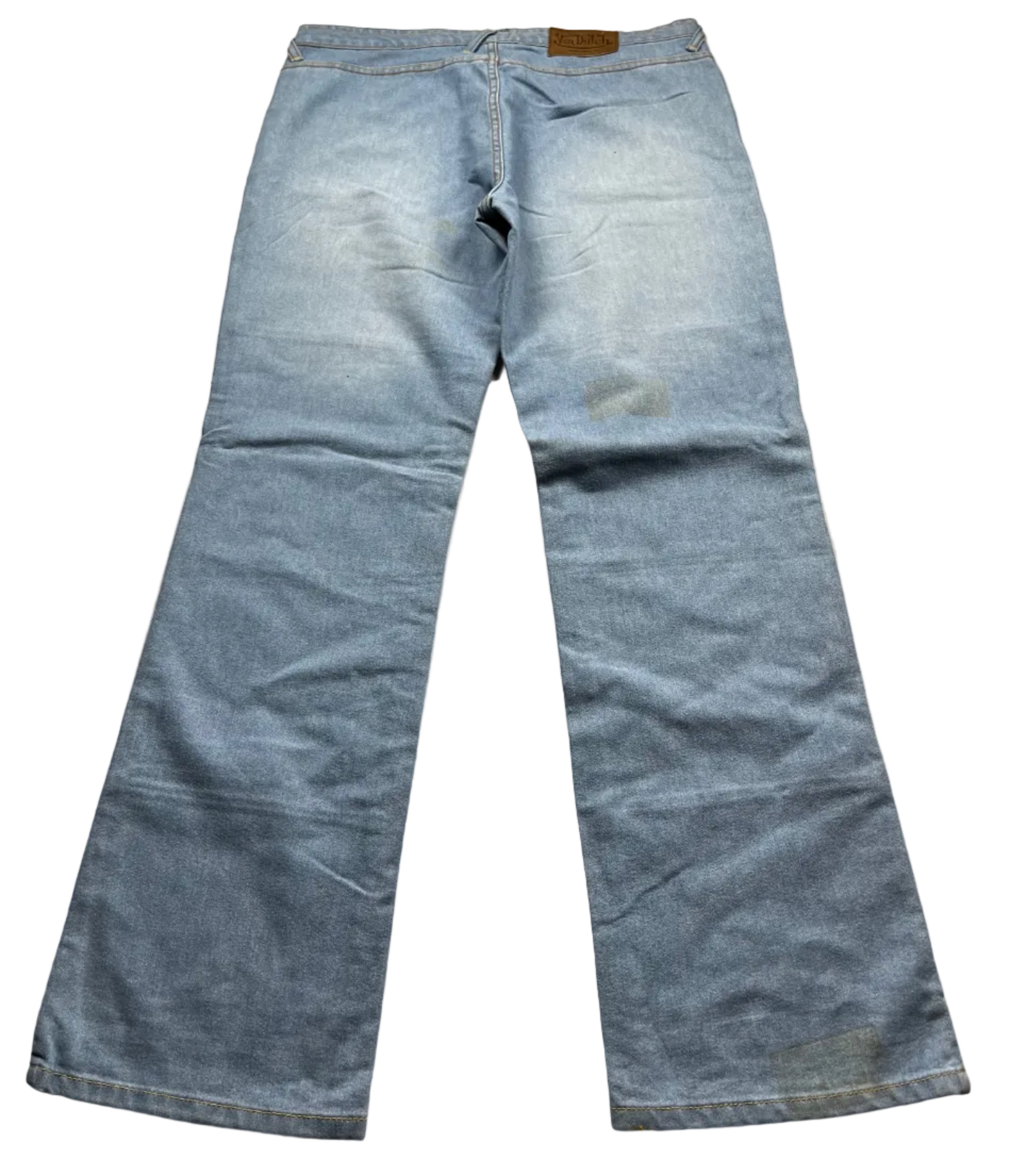 Vintage Von Dutch Multi Graphic Light Wash Jeans